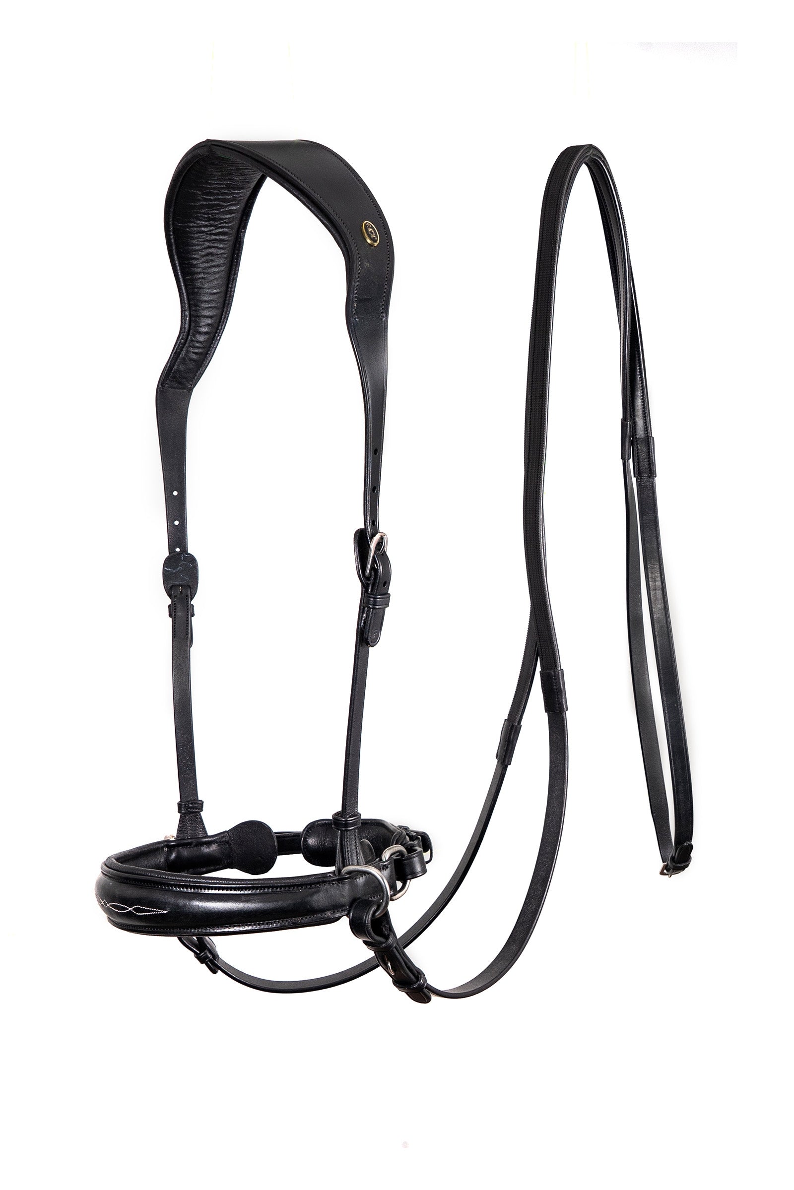 F.R.A. Freedom Riding Articles Alizée Mistral Bitless Bridle With Reins (System 3) Bridles & Reins
