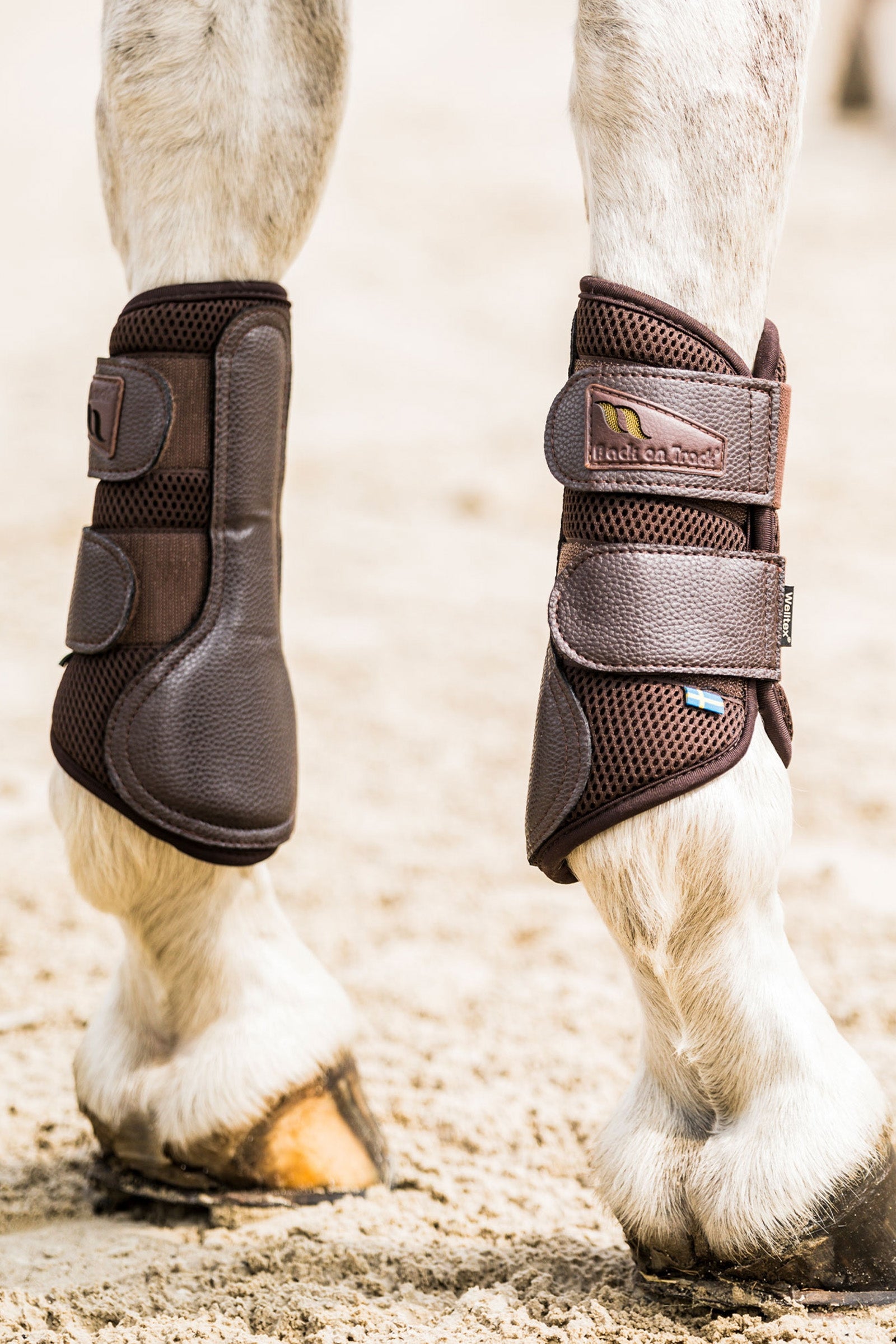 Back on Track Welltex® Airflow Brushing Boots Leg & Hoof Protection