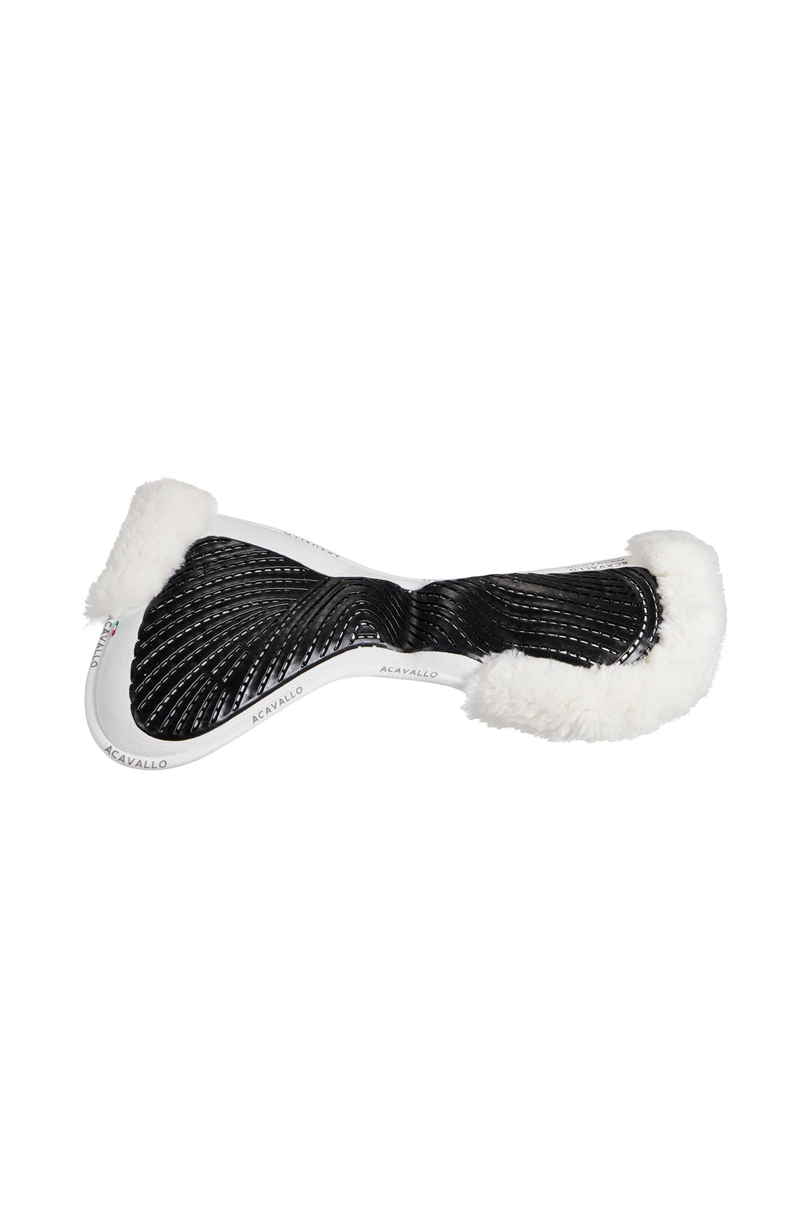 Acavallo Close Contact Gel & Memory Foam Half Pad with Sheepskin Saddle Pads