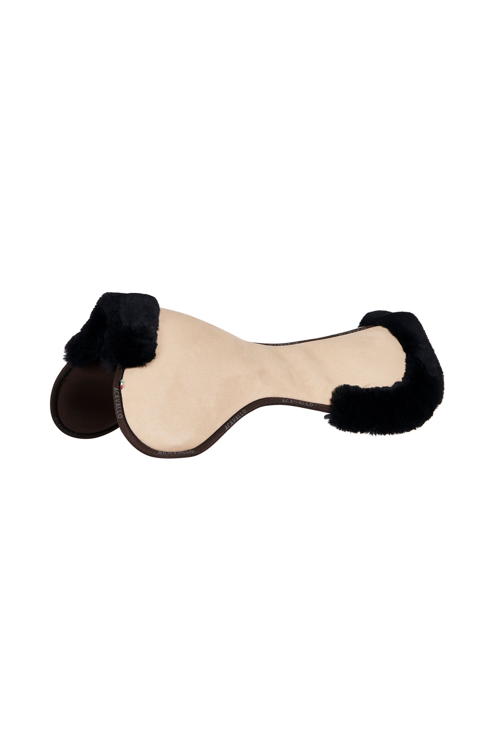 Acavallo Close Contact Memory Foam Halfpad with Sheepskin Saddle Pads