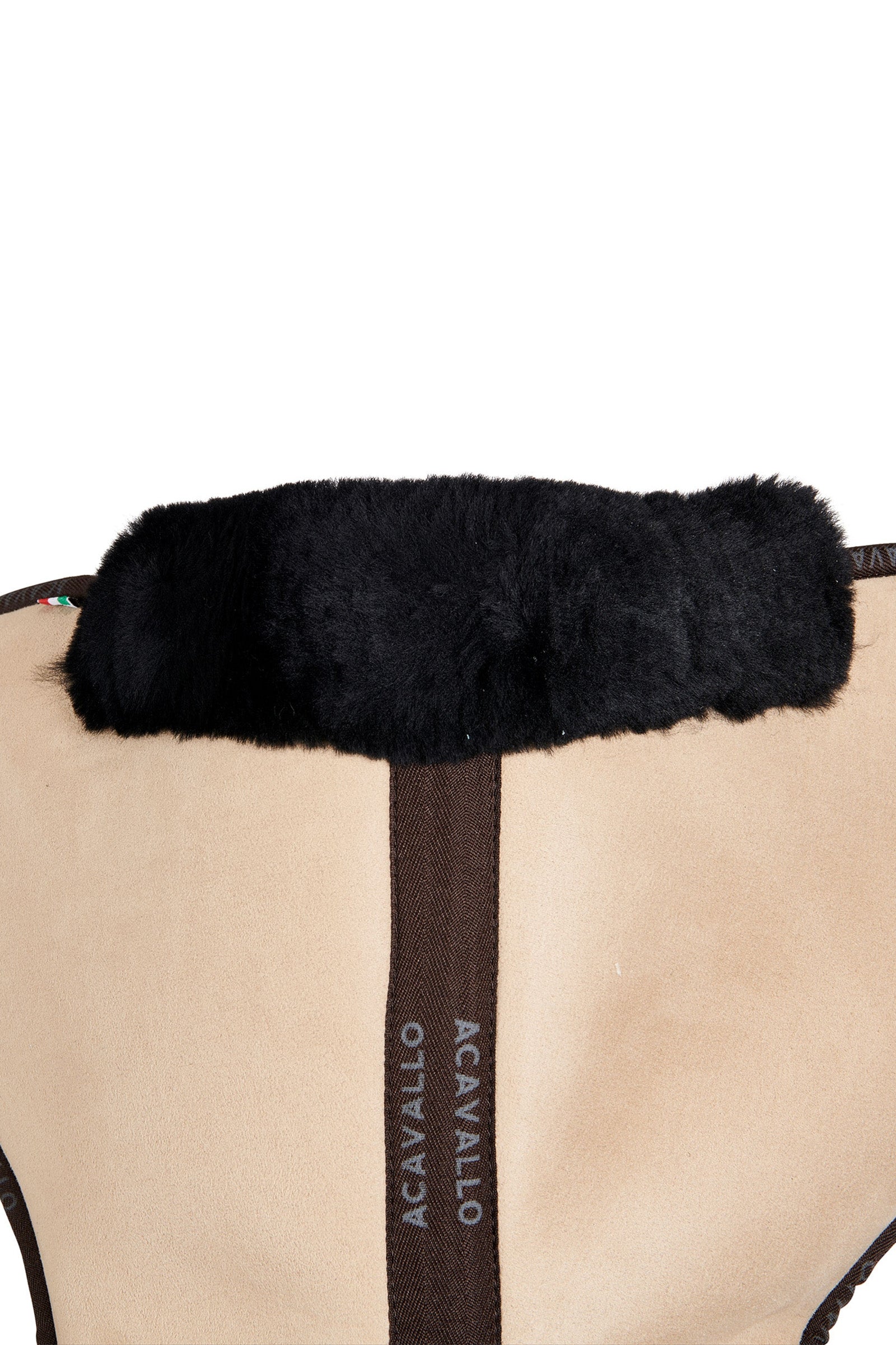 Acavallo Close Contact Memory Foam Halfpad with Sheepskin Saddle Pads