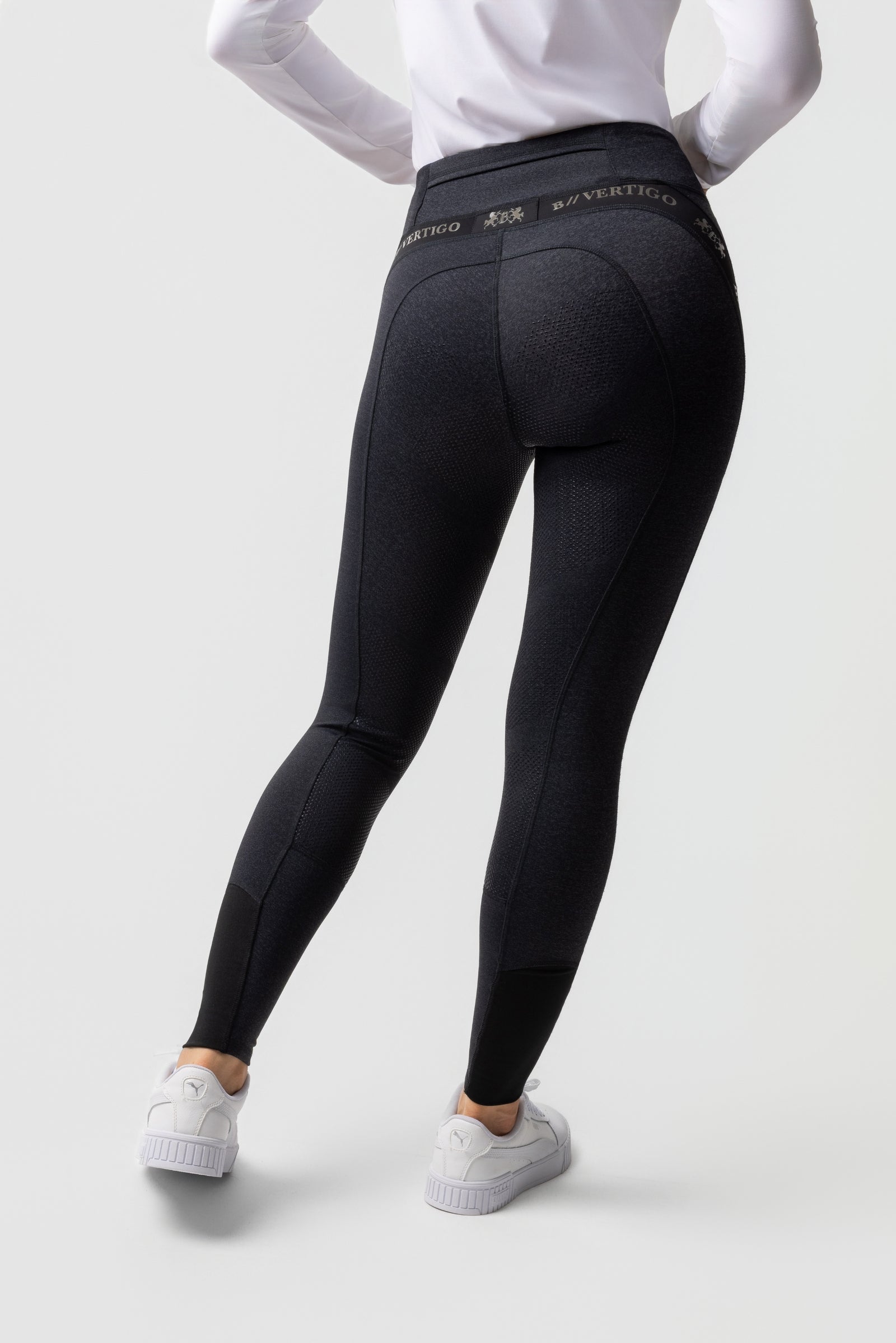 B Vertigo Jenny Women's Silicone Full Seat Riding Tights Womens Breeches