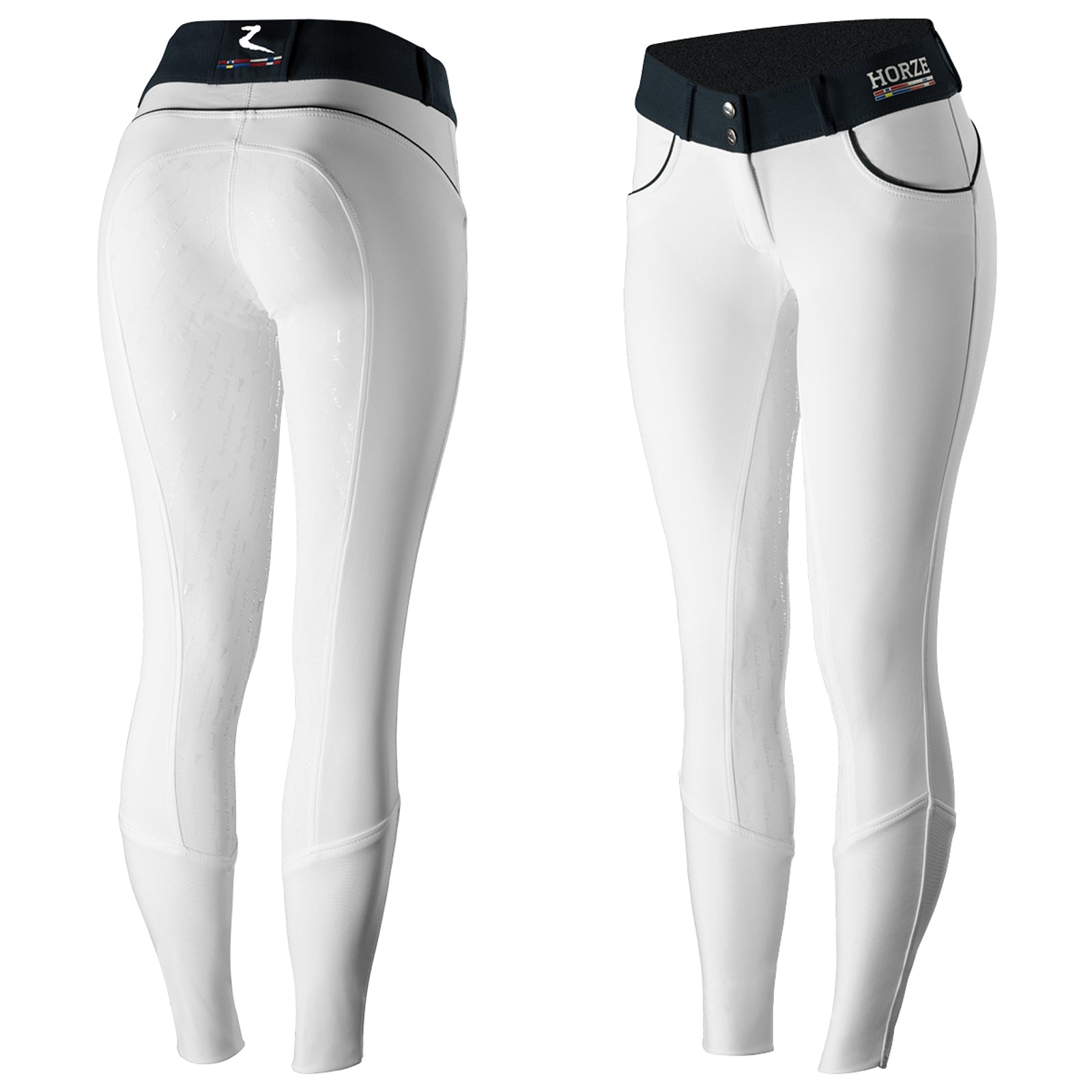Horze Nordic Performance Women's Silicone Full Seat Breeches Womens Breeches