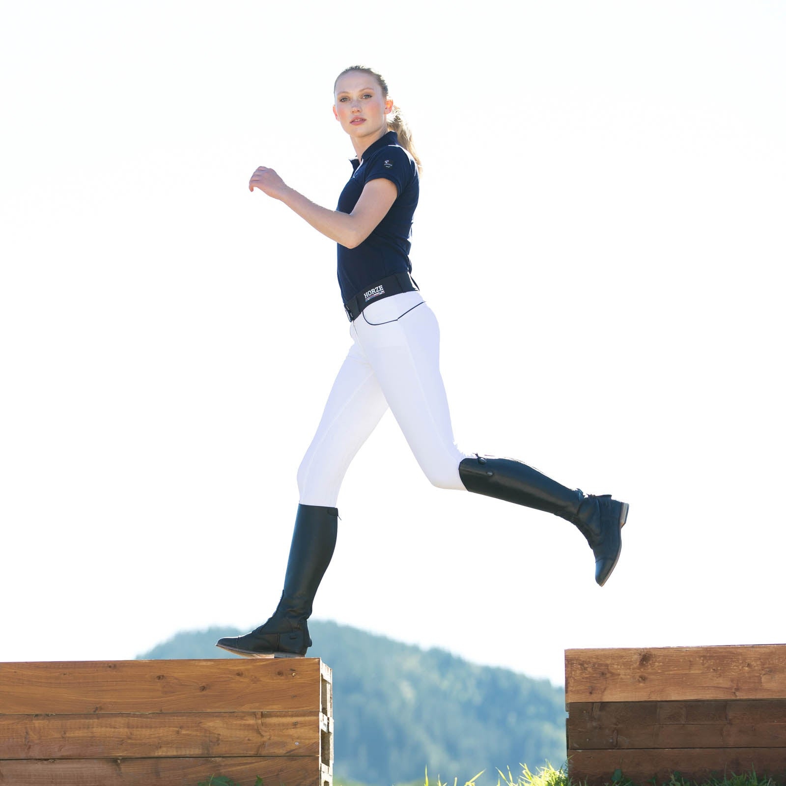 Horze Nordic Performance Women's Silicone Full Seat Breeches Womens Breeches