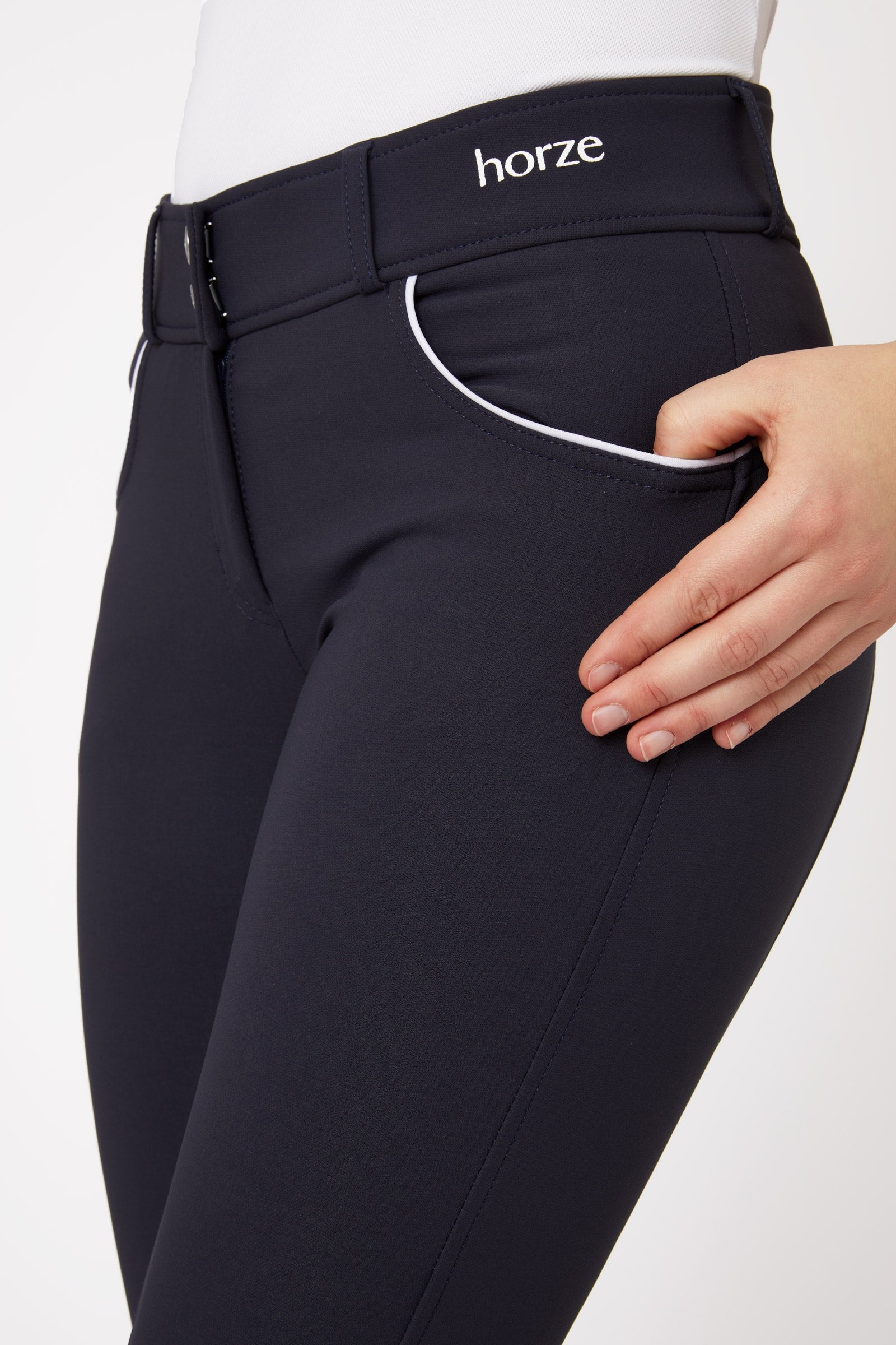 Horze Nordic Performance Women's Silicone Full Seat Breeches Womens Breeches
