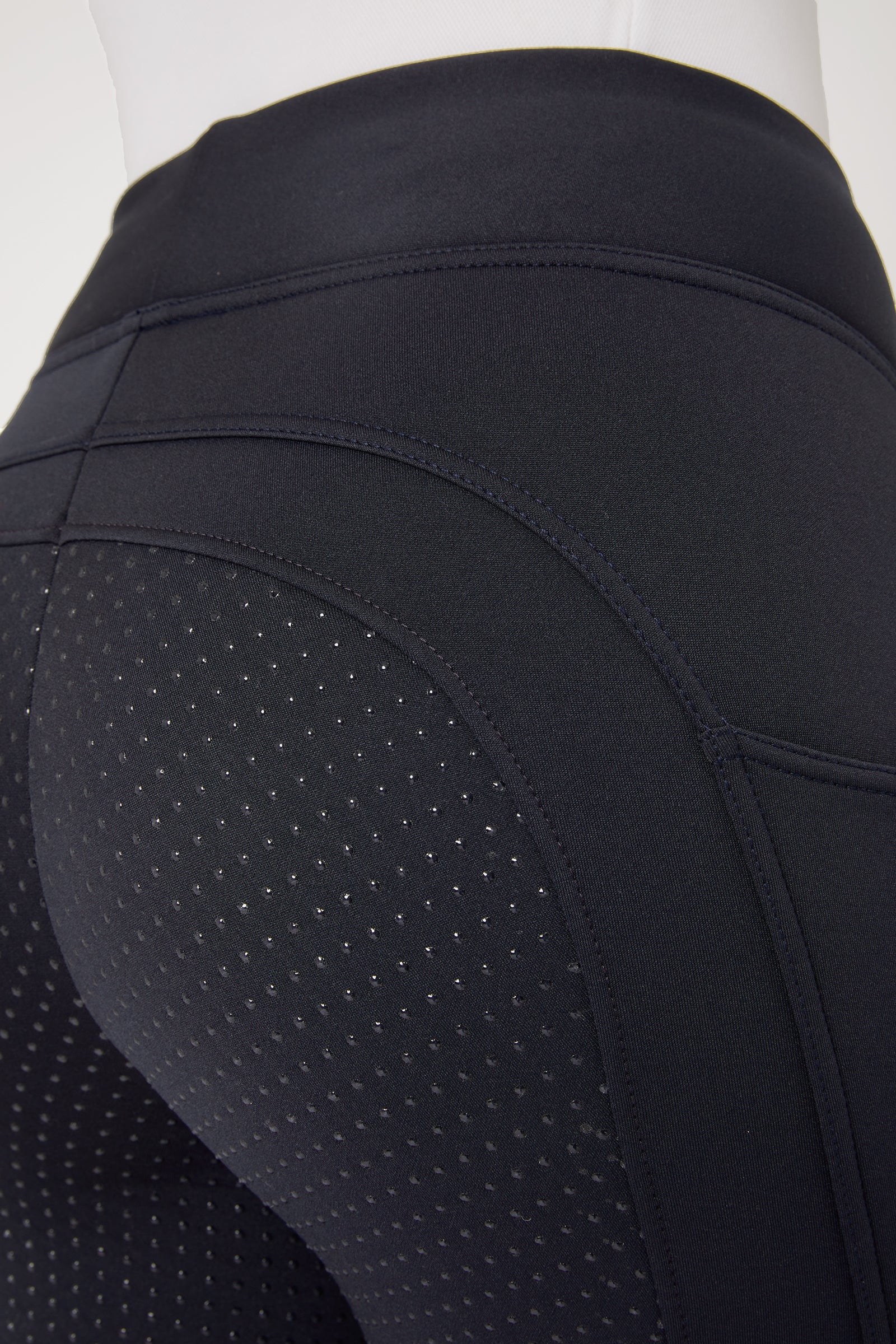 Horze Active Women's Full Grip Winter Riding Tights with Phone Pocket Womens Breeches