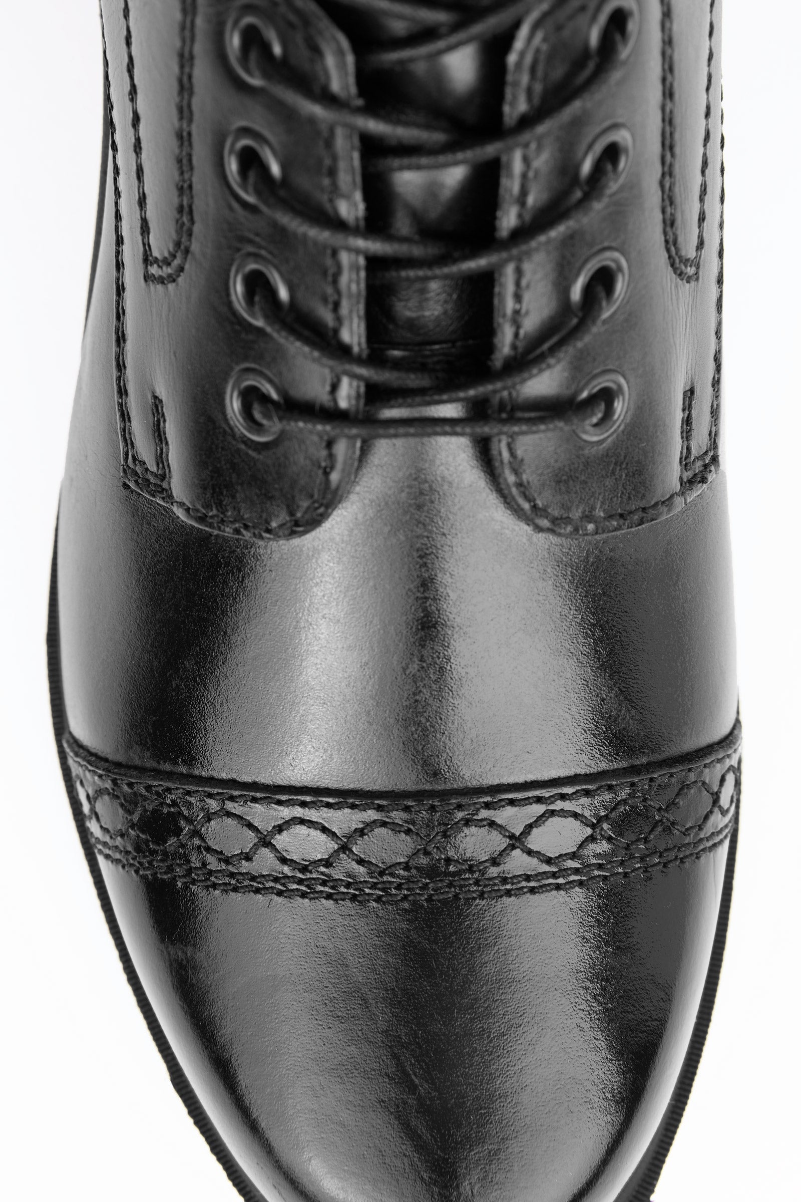 B Vertigo Women's Jupiter Front-Lace Leather Jodhpur Boots Riding Boots & Riding Shoes