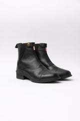 Horze Rose Leather Jodphur Boots with Front Zipper Riding Boots & Riding Shoes
