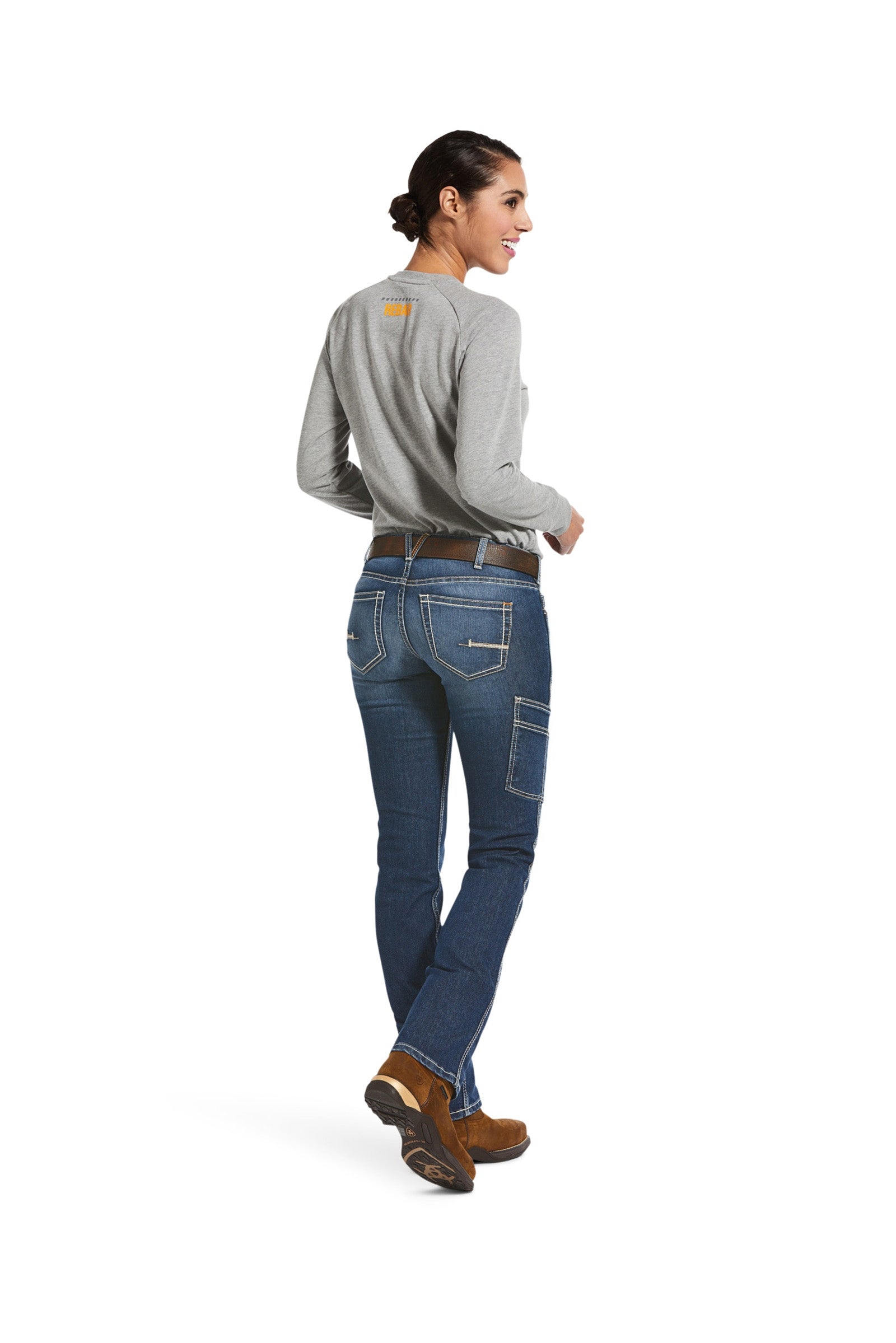 Ariat Rebar Women's Durastretch Riveter Straight Leg Jeans Womens Breeches