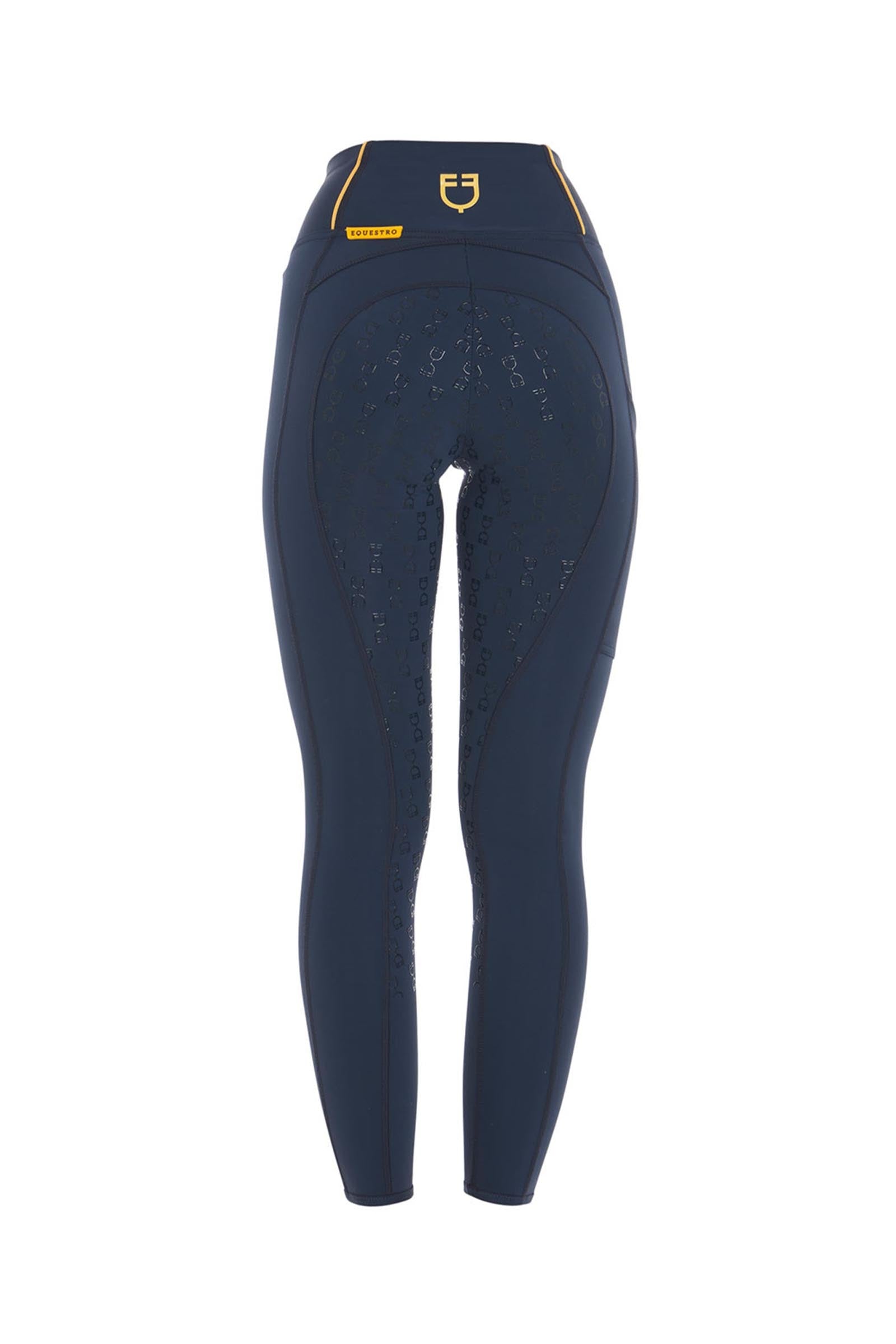 Equestro Women's Fleece Lining Full Grip Leggings Womens Breeches