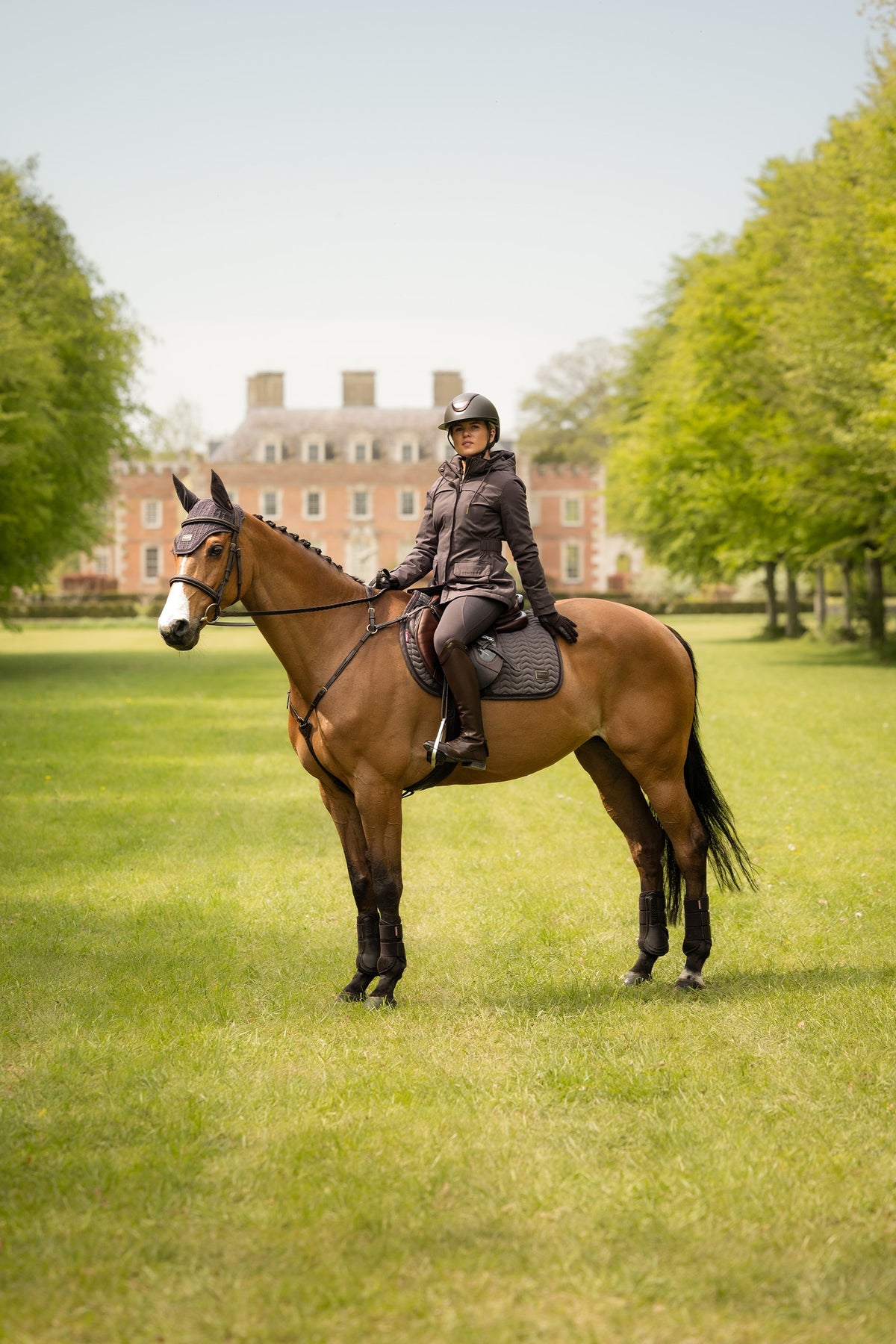 LeMieux Heritage Herringbone Jump Square Saddle Pad Saddle Pads