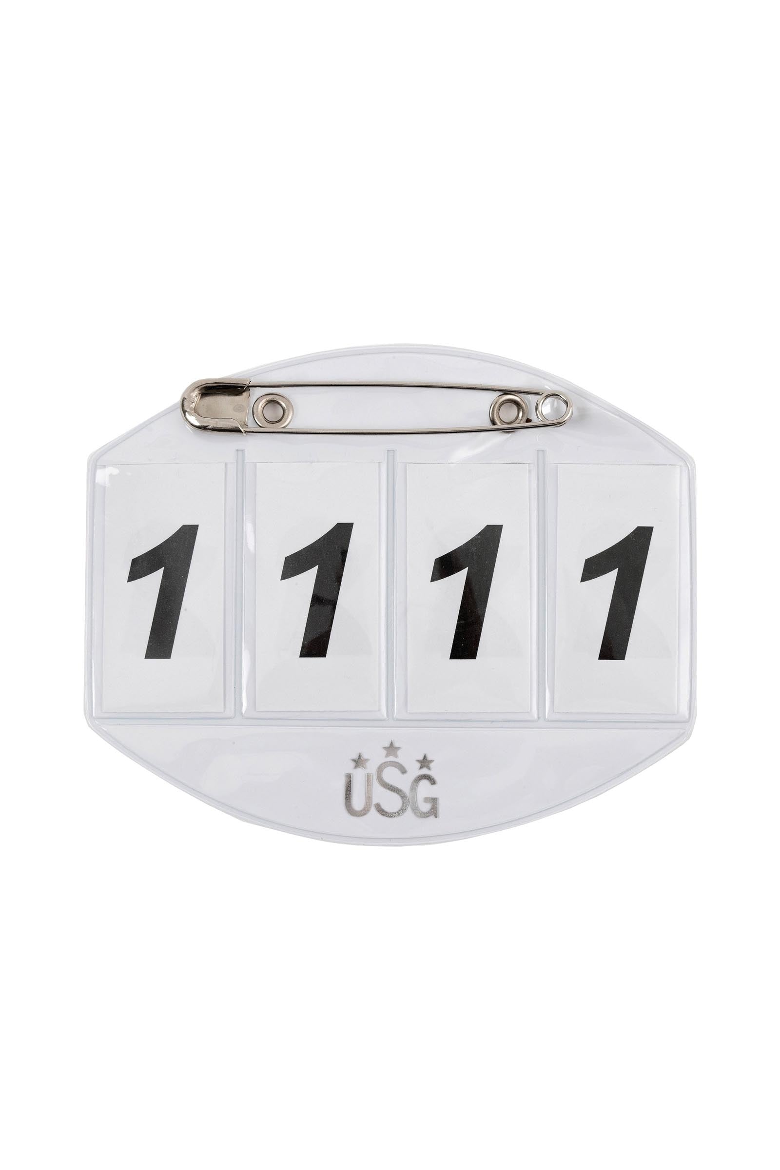 USG 4-Digit Horse Starting Number With Safety pin Women’s Riding Clothing