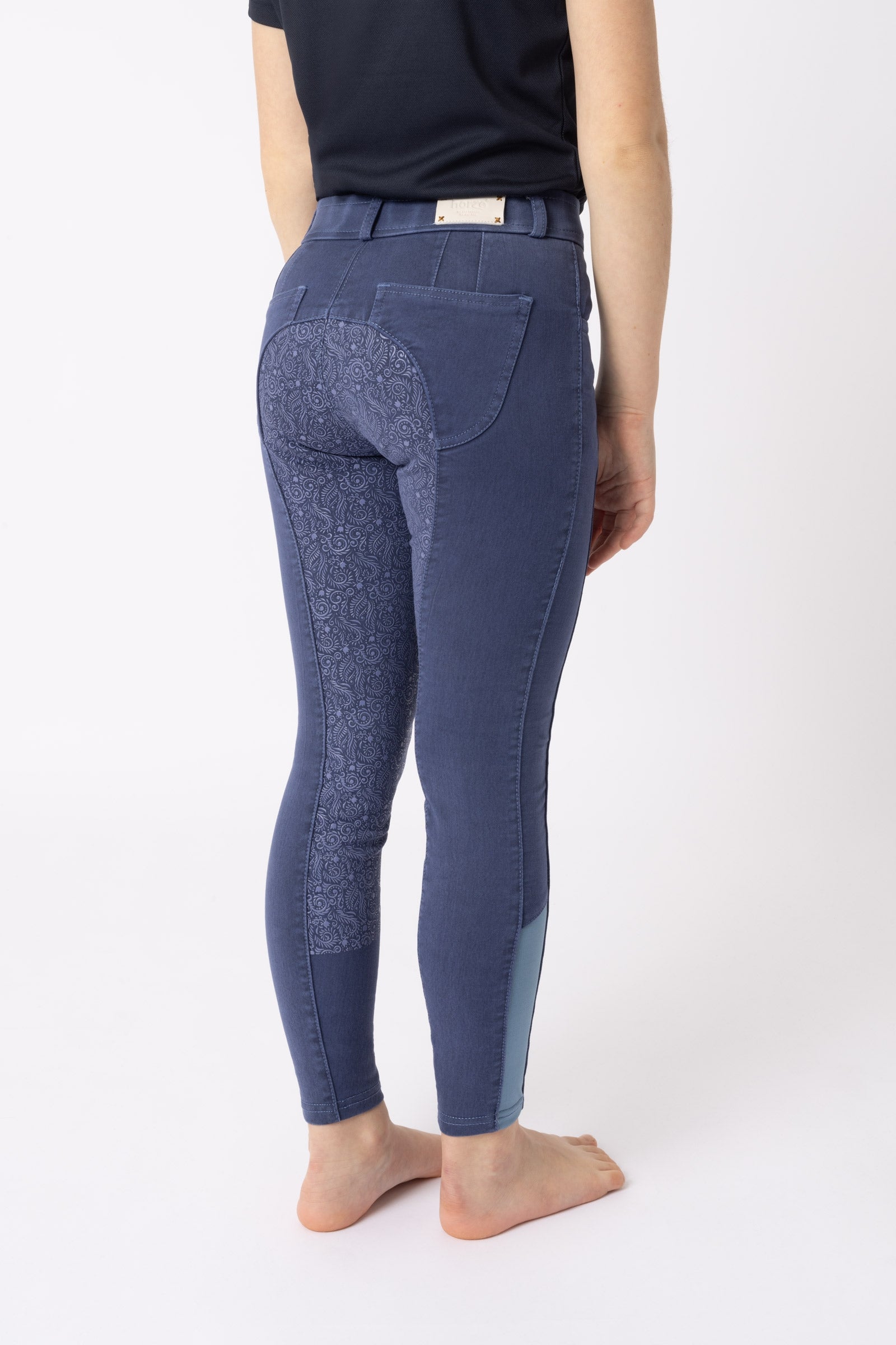 Horze Suki Kids' Full Grip Breeches Kids Apparel