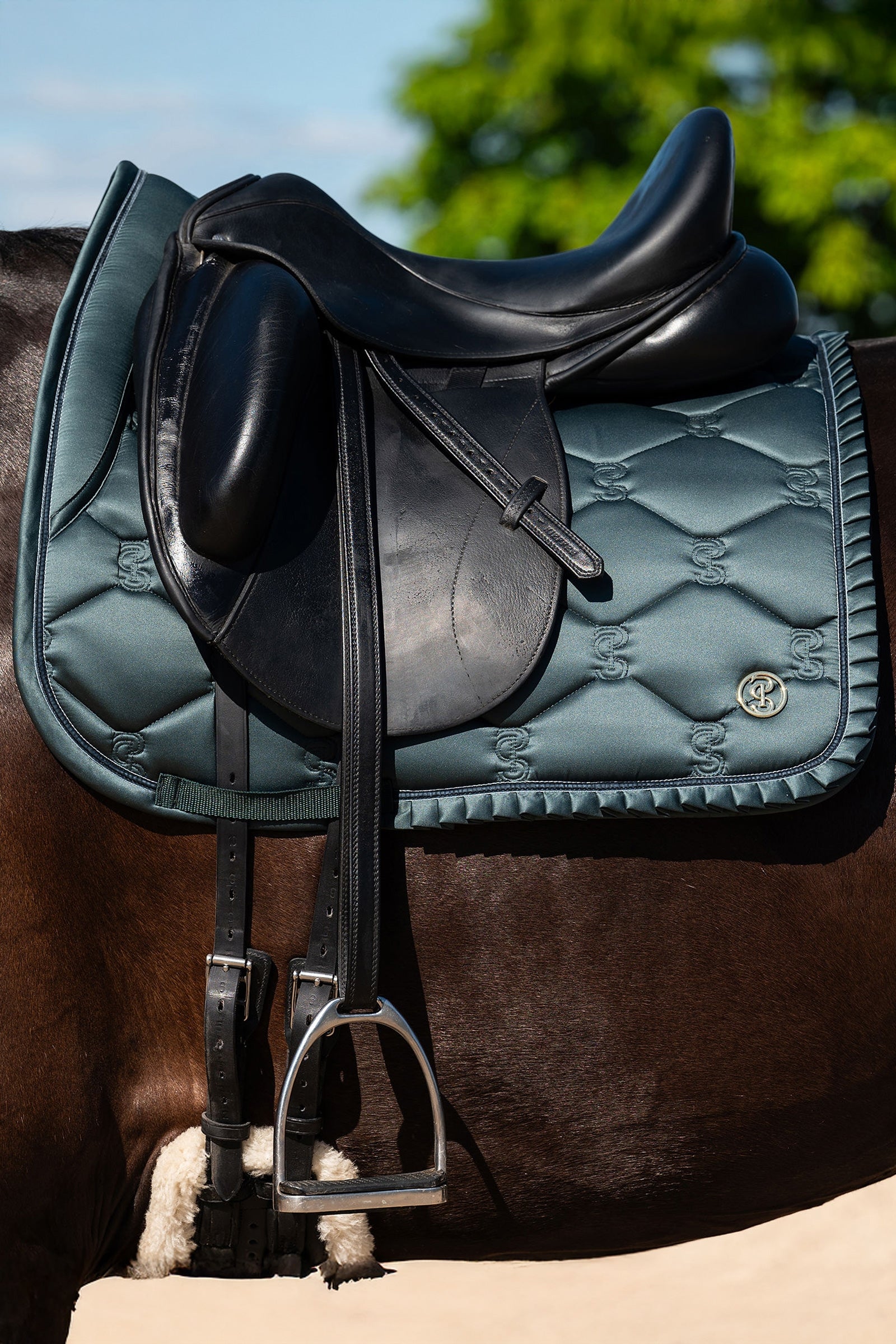 PS of Sweden Ruffle Dressage Saddle Pad Saddle Pads