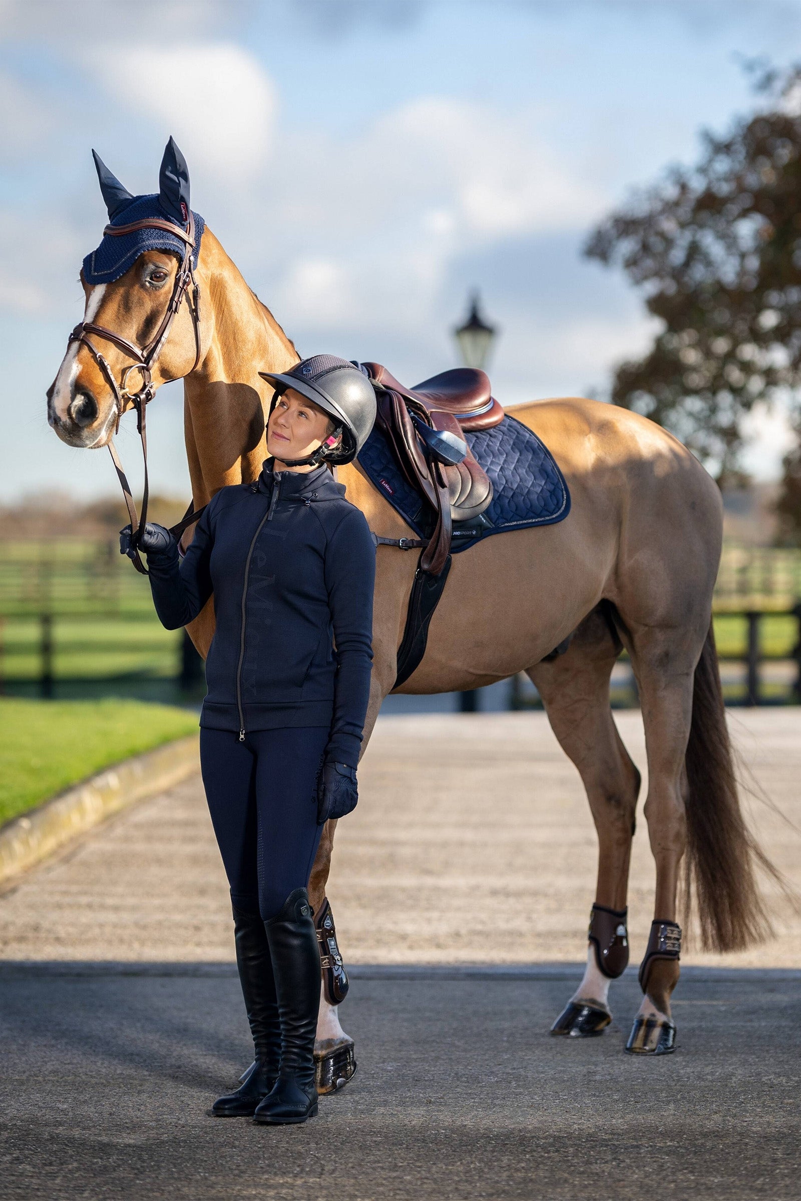 LeMieux Crystal Suede CC Pad Saddle Pads