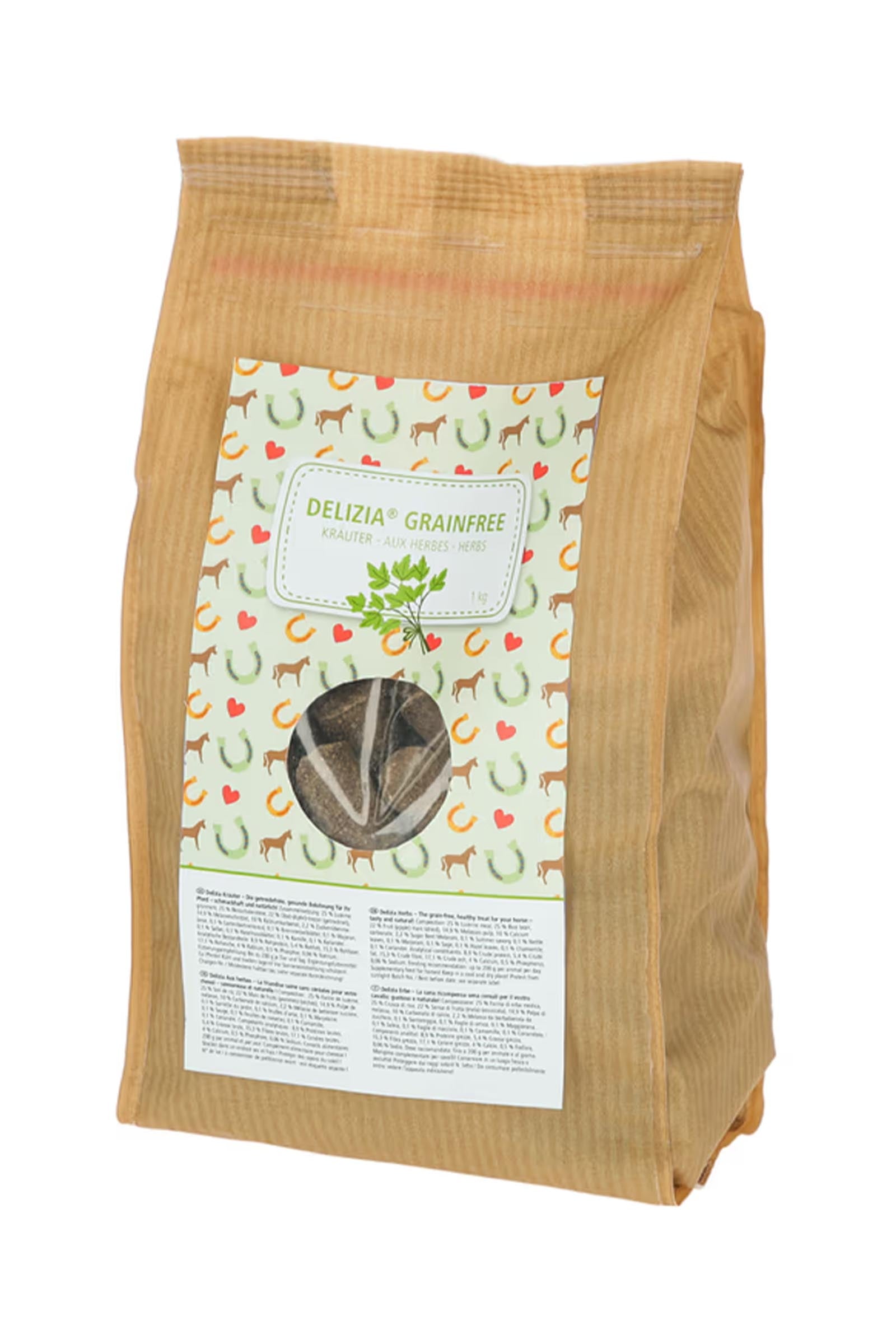 Delizia Treats Grain-free 1kg Horse Feed & Nutrition