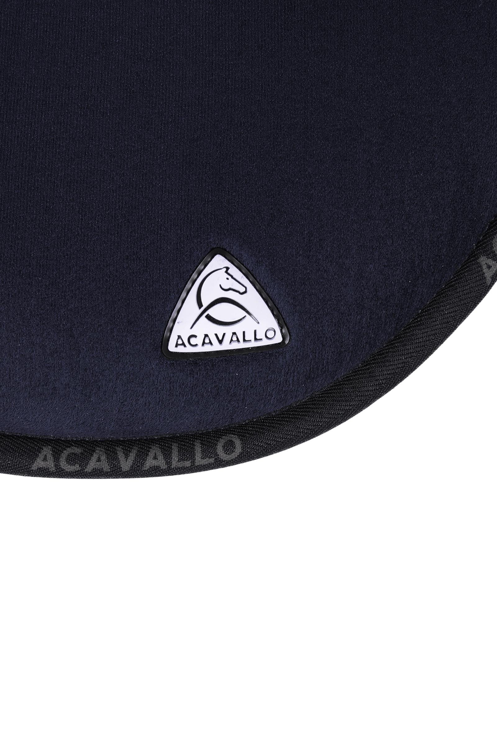 Acavallo Memory Foam Classic Half Pad Suede Rear Riser Saddle Pads