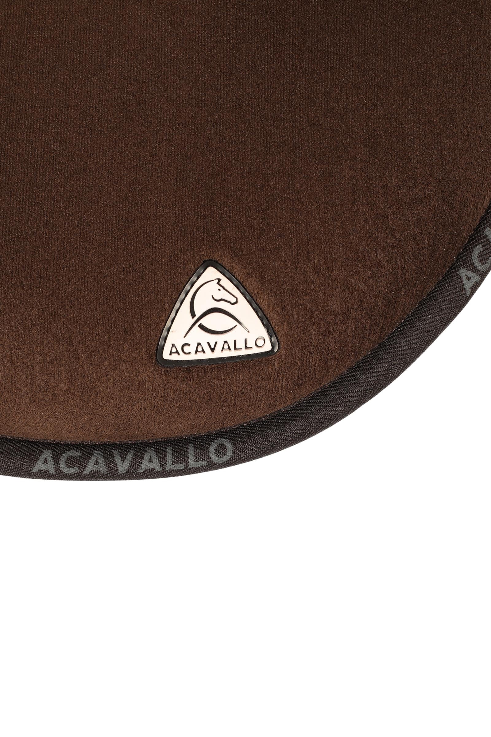 Acavallo Memory Foam Classic Half Pad Suede Rear Riser Saddle Pads