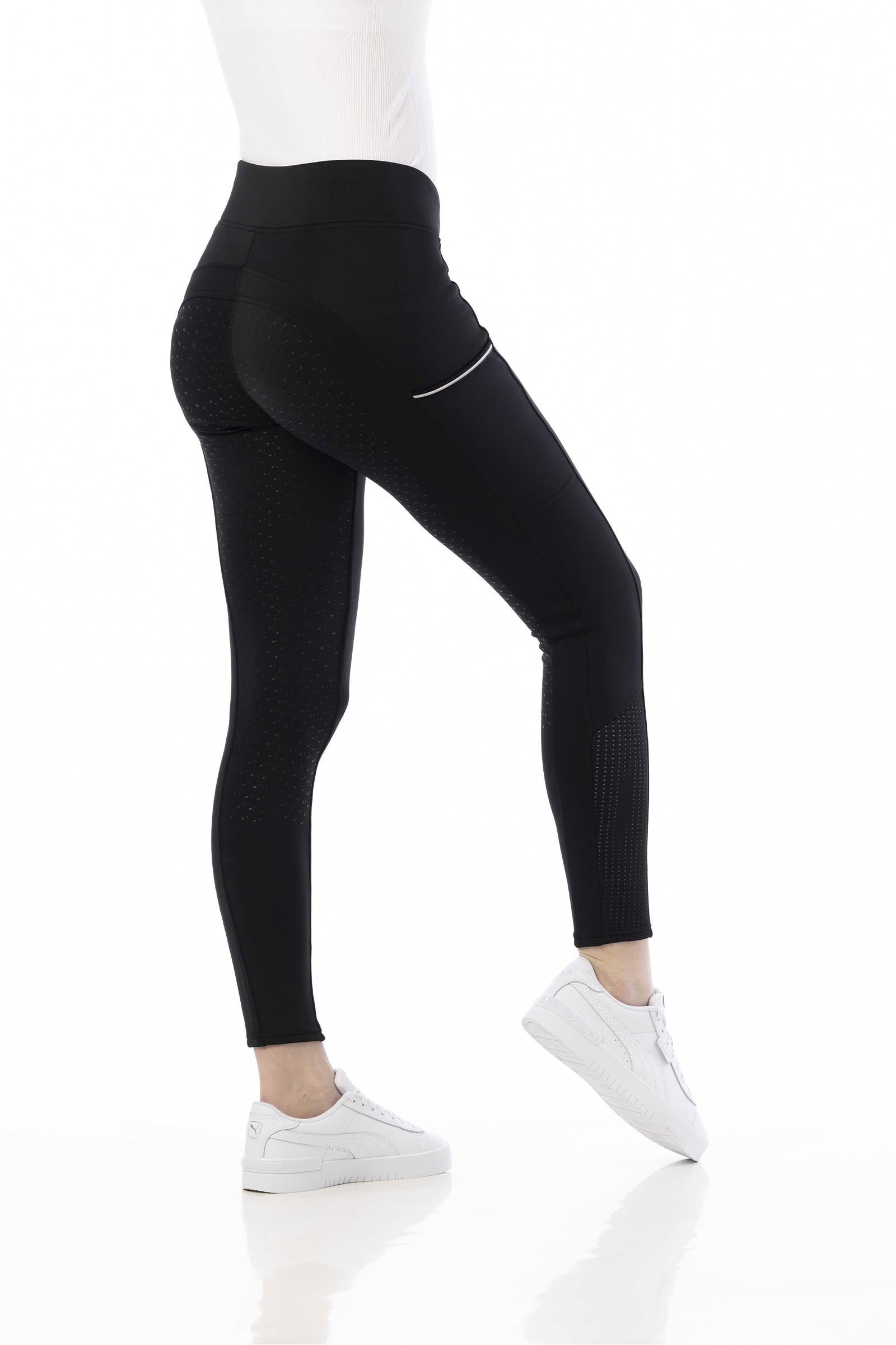 Equi Theme EQUITHÈME Brigitte Women´s Silicone Full Grip Riding Leggings Womens Breeches