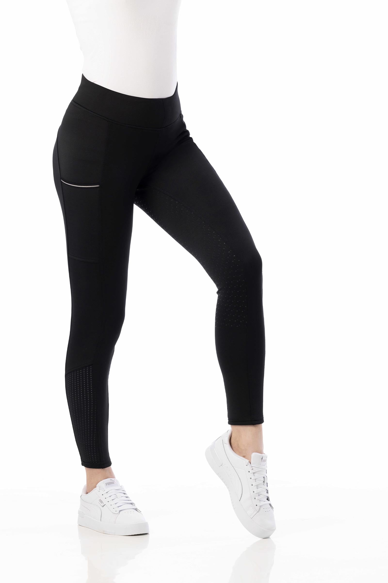 Equi Theme EQUITHÈME Brigitte Women´s Silicone Full Grip Riding Leggings Womens Breeches