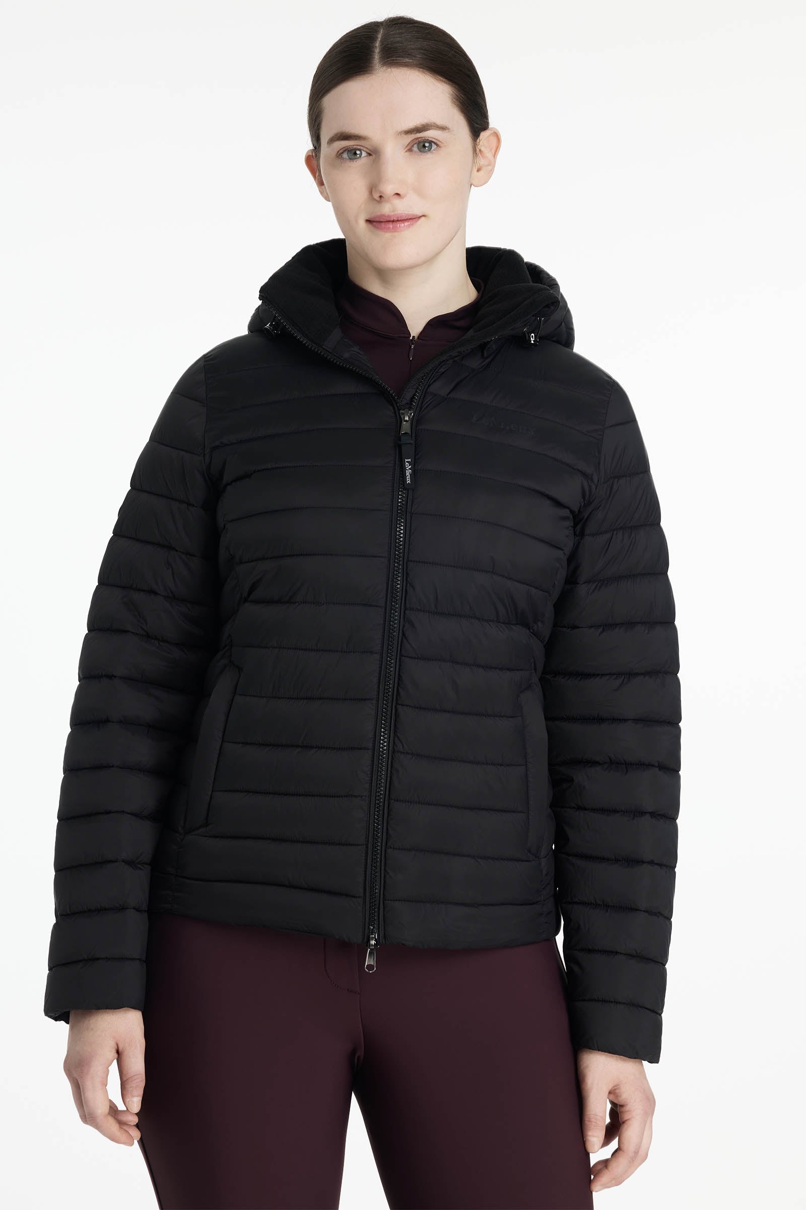 LeMieux Rose Women´s Hooded Puffer Jacket Women’s Riding Clothing