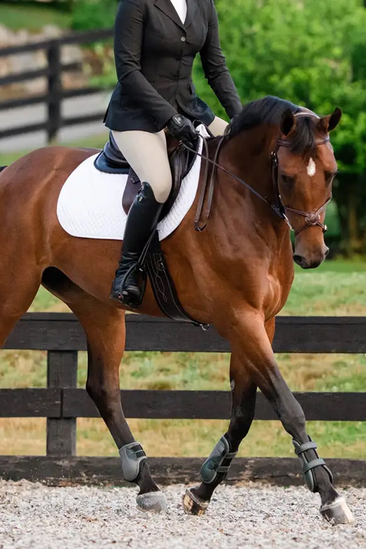 EquiFit ImpacTeq® Half Pad Saddle Pads