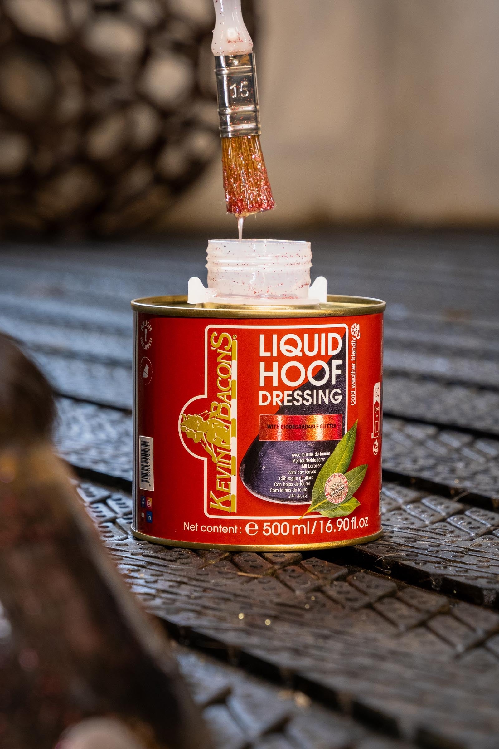 Kevin Bacon´s Kevin Bacon's Liquid Hoof Dressing Glitter Edition, 500 ml Horse Health Care