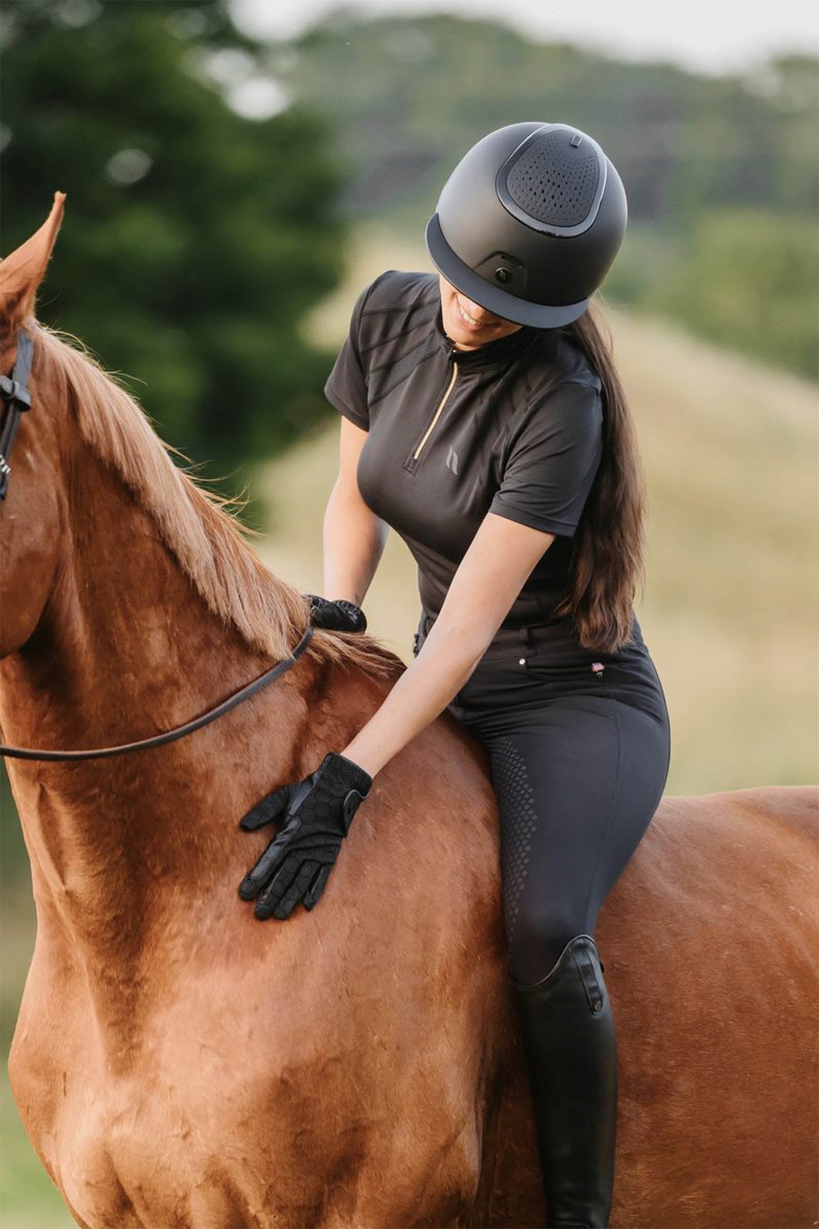 Back on Track Strixx Riding Helmet Safety Equipment