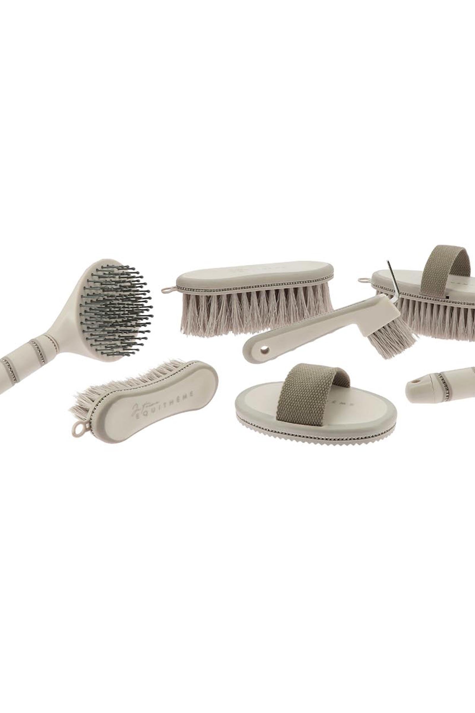 Equi Theme EQUITHÈME Strass Je t'aime Dandy Brush Horse Grooming Tools
