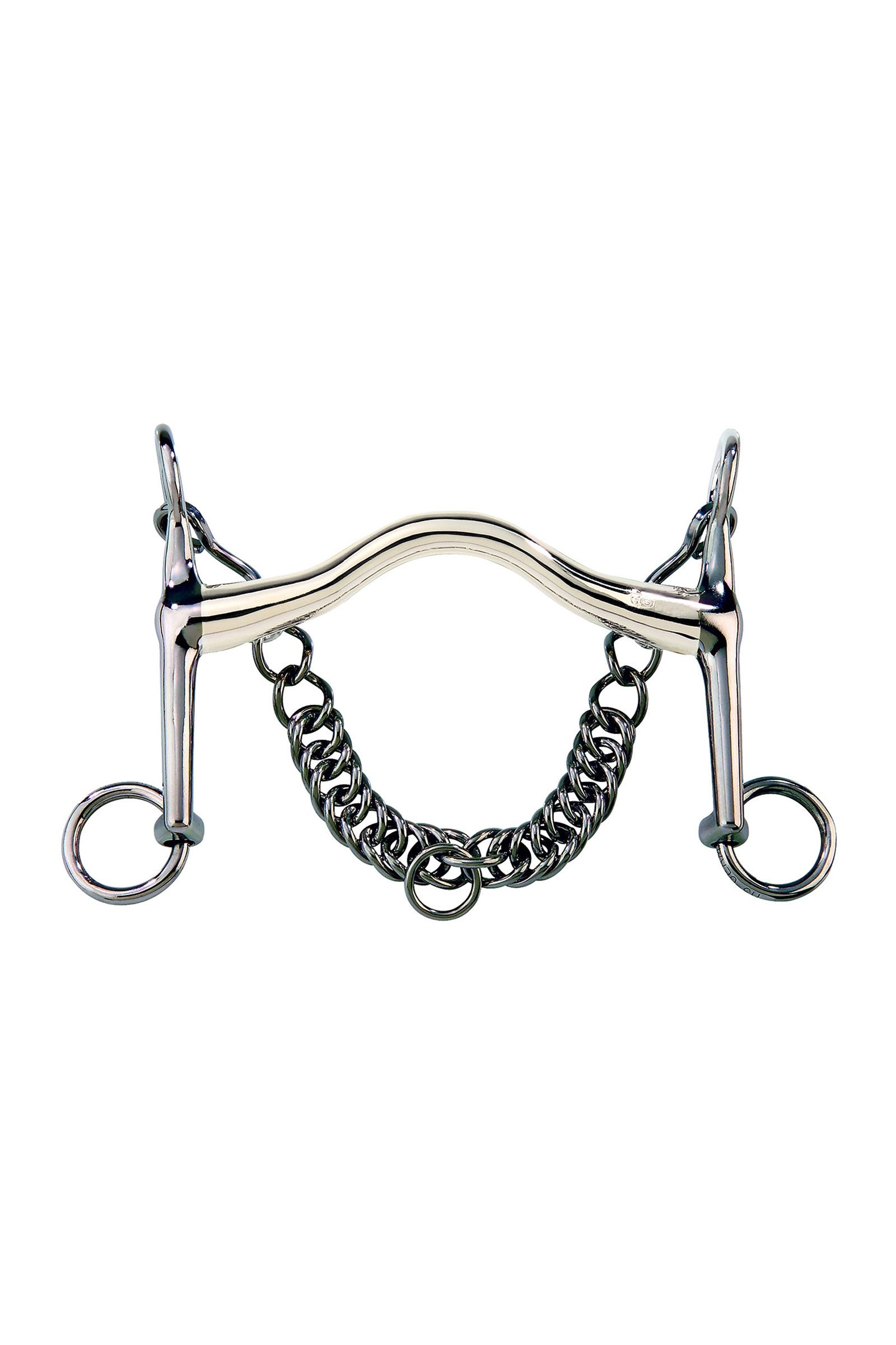 Sprenger Bemelmans Weymouth Bit W. Port, 14mm 7cm Cheeks, Sensogan Horse Bits