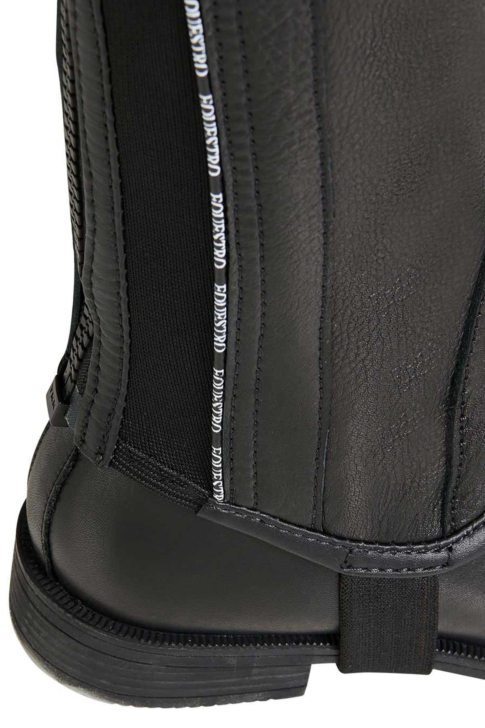 Equestro Piping Leather Chaps Riding Boots & Riding Shoes