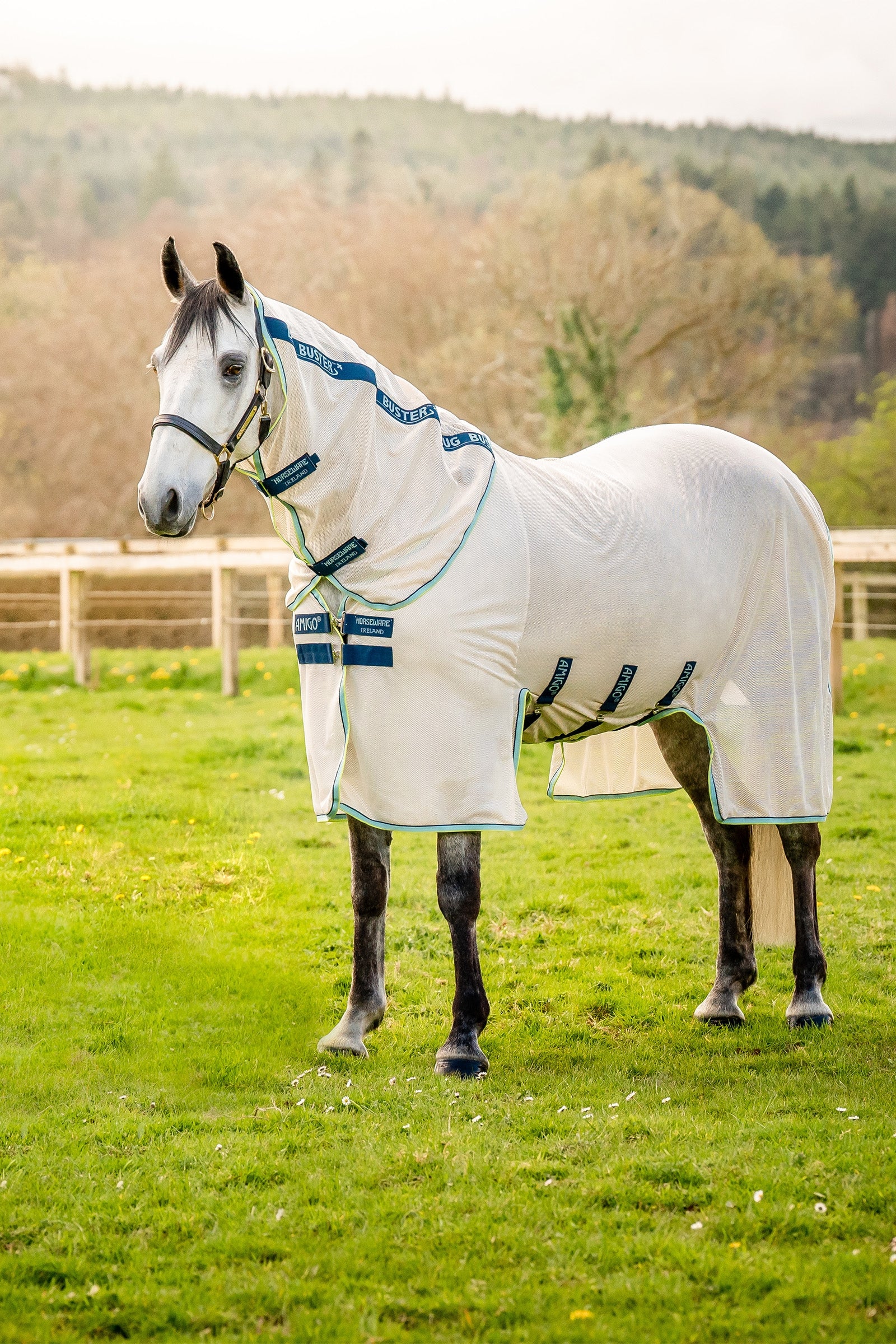Horseware Amigo Bug Buster Fly Rug With Detachable Neck Horse Rugs