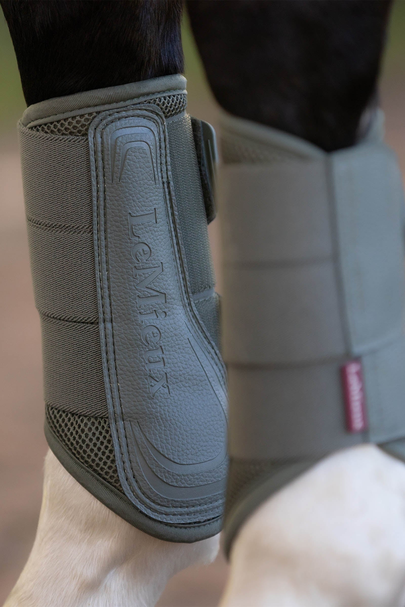 LeMieux Arika Mesh Brushing Boots Leg & Hoof Protection