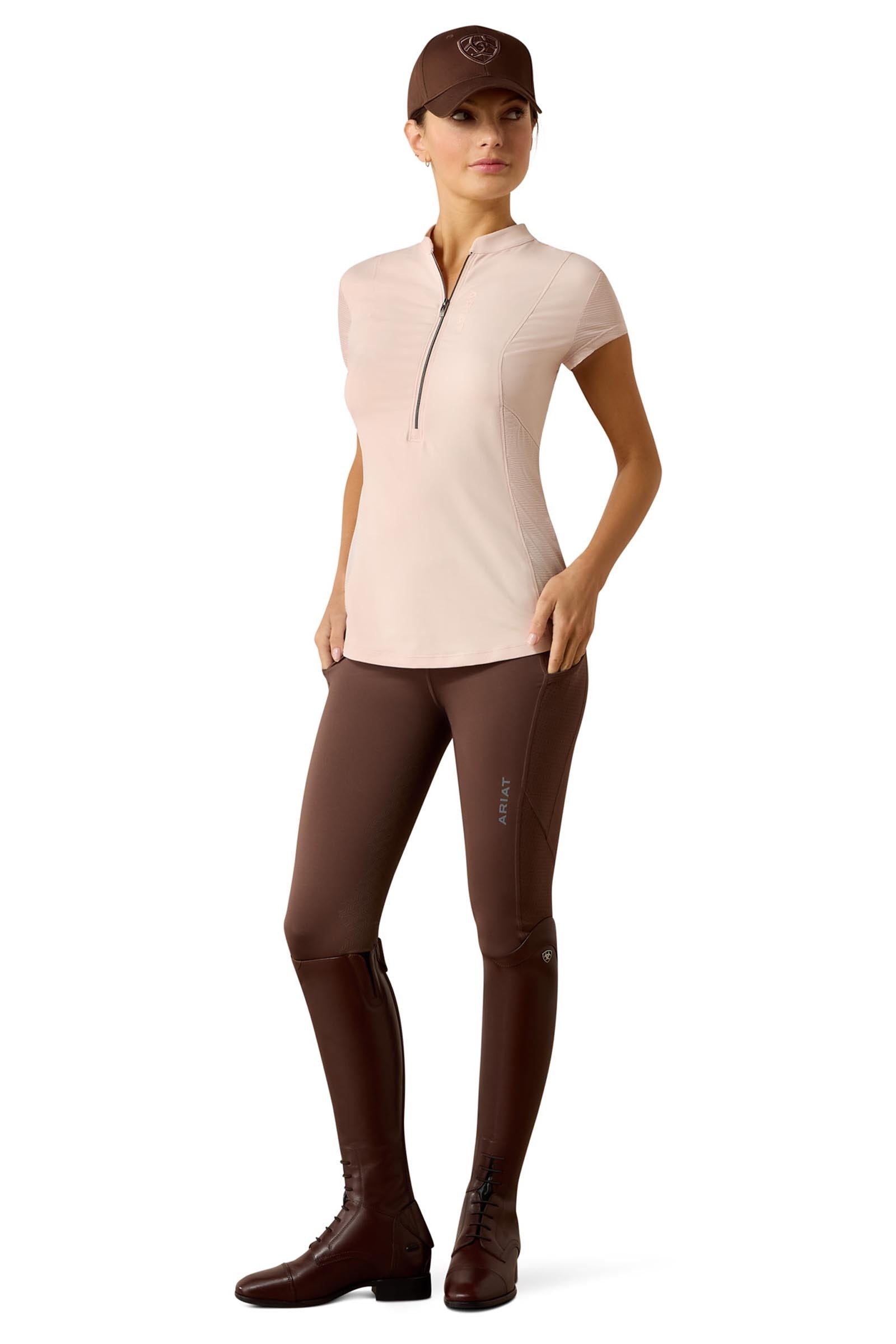 Ariat Breathe Women's Baselayer With 1/2 Zip Women’s Riding Clothing