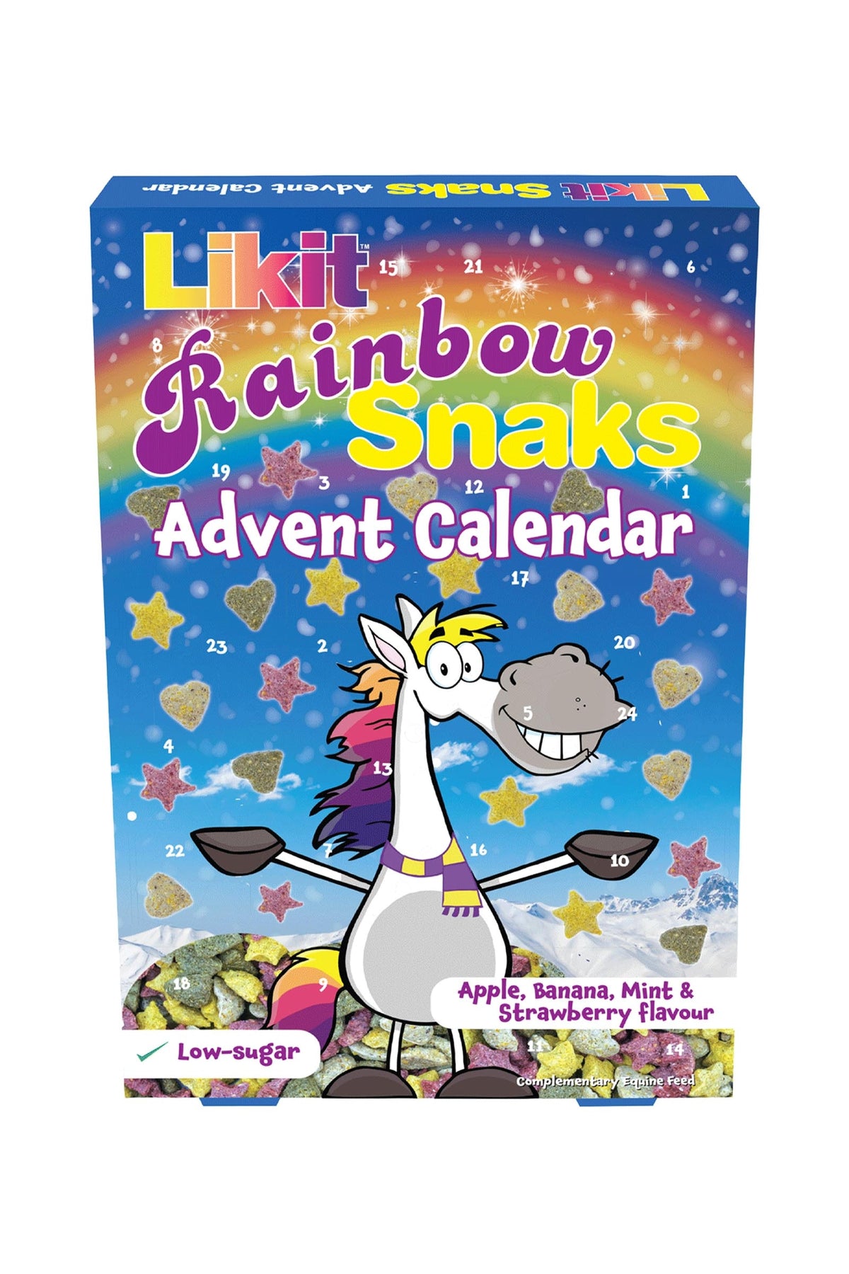 Likit Rainbow Snacks Calendar Horse Feed & Nutrition