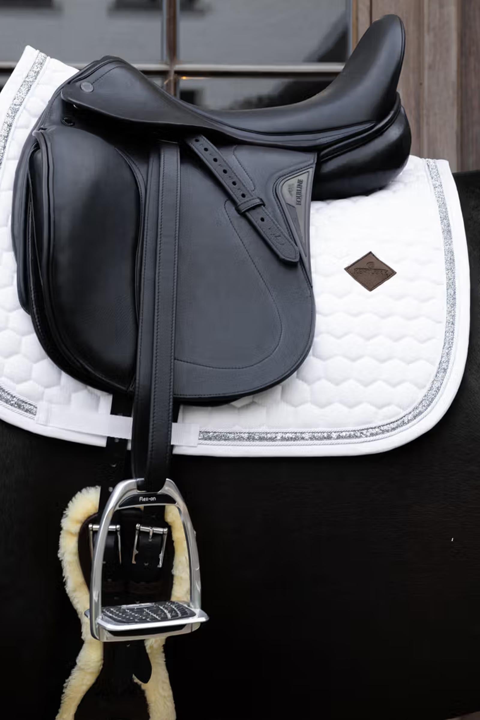 Kentucky Horsewear Kentucky Horseware Glitter Band Dressage Saddle Pad Saddle Pads