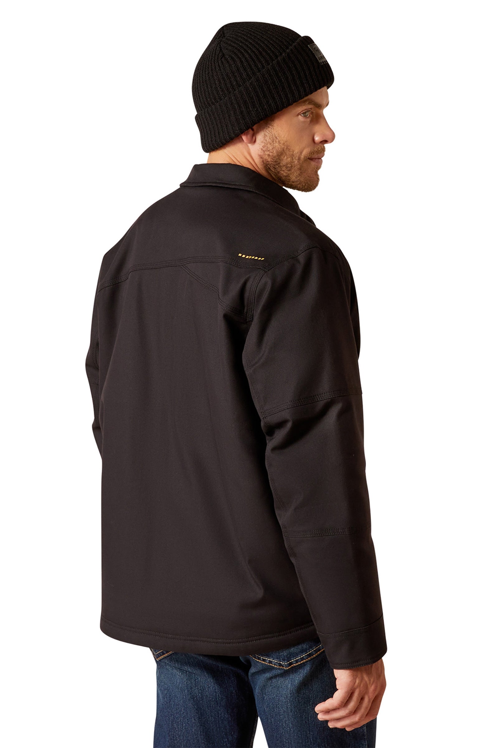 Ariat Rebar DuraCanvas Sherpa-Lined Men's Coat Mens Riding Clothing