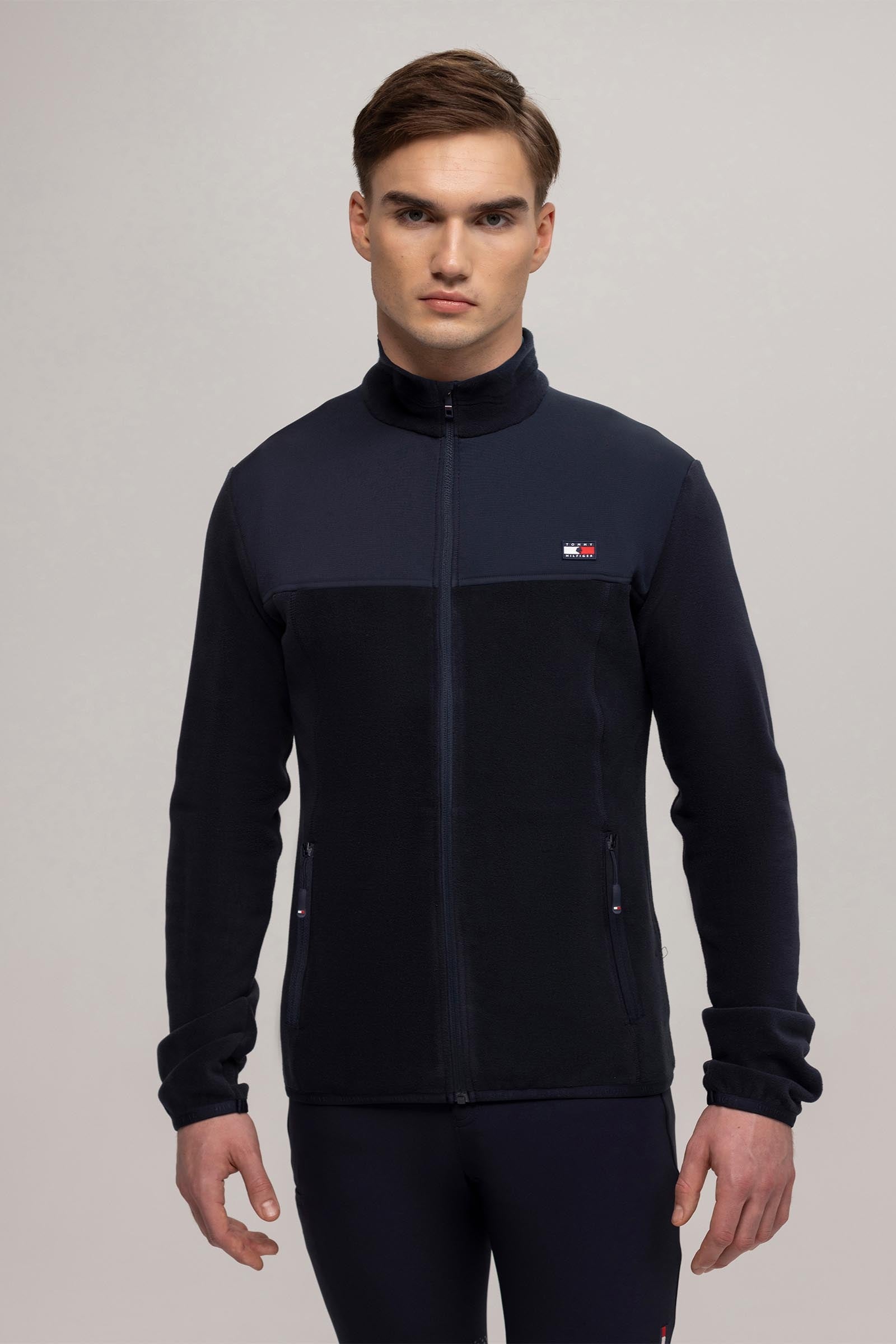 Tommy Hilfiger Equestrian Michigan Men´s Fleece Jacket Mens Riding Clothing