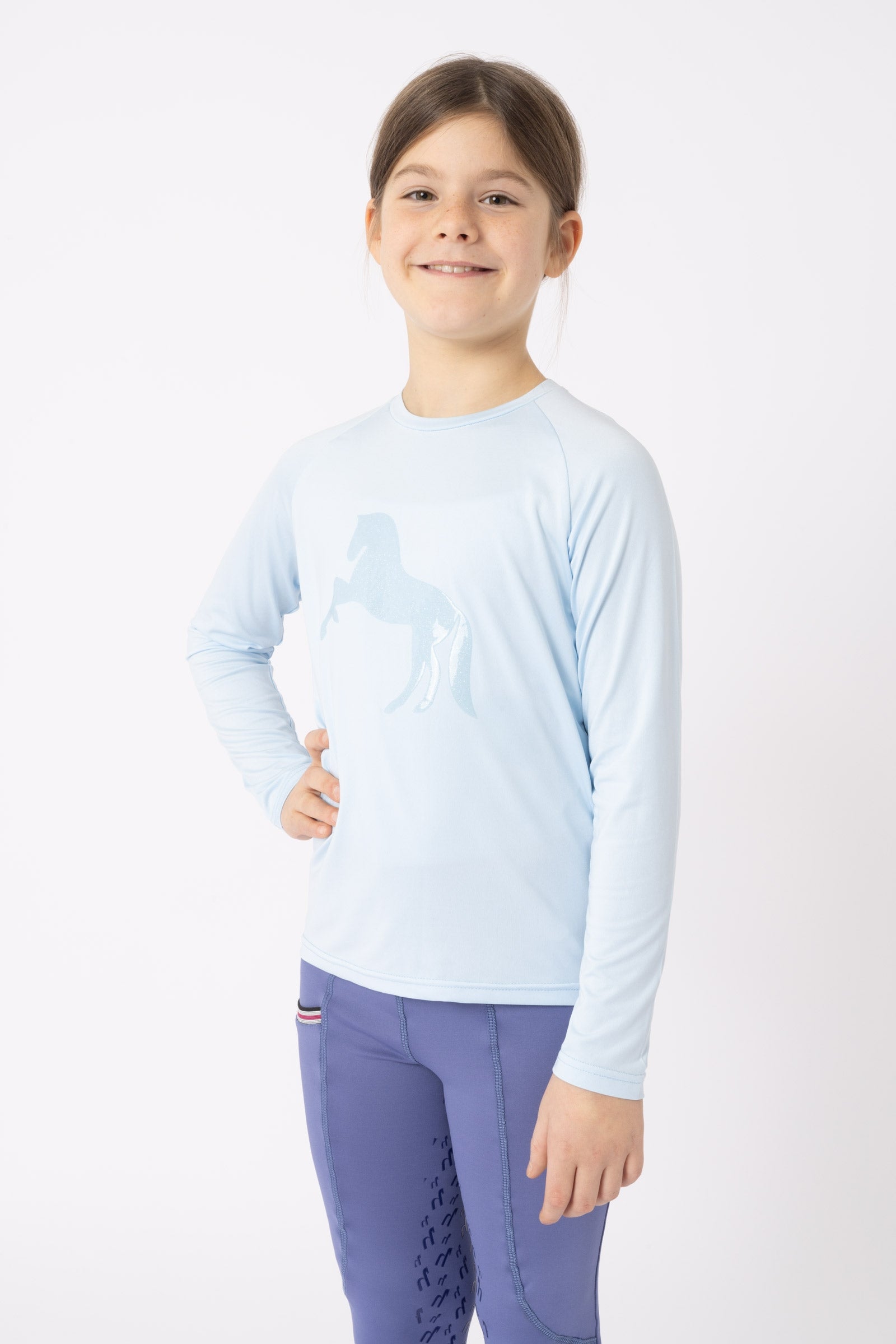 Horze Flora Kids' Functional Longsleeve Kids Apparel