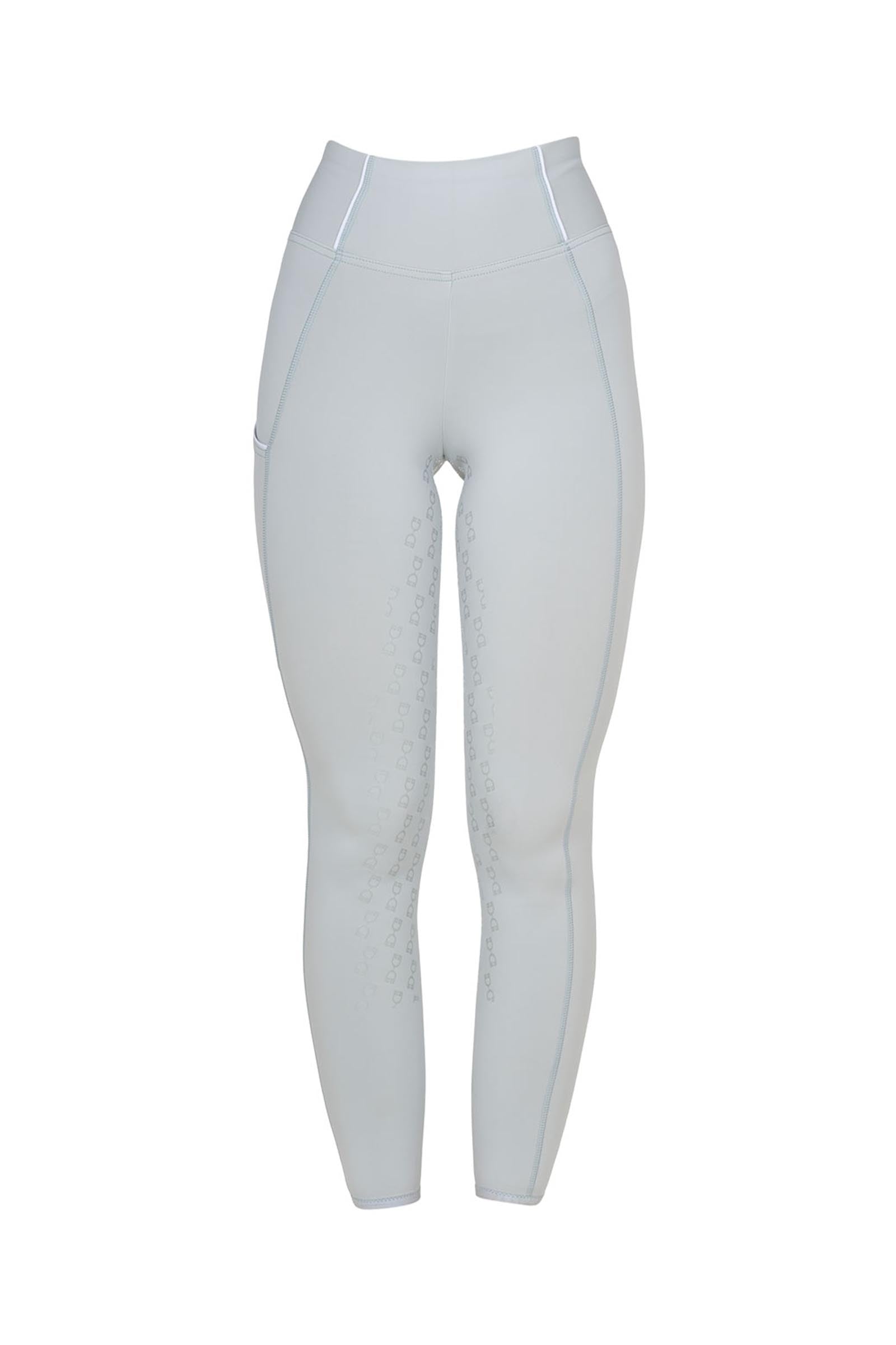 Equestro SS2026 Women's High Waisted Slim Fit Riding Leggings W. Fullgrip Womens Breeches