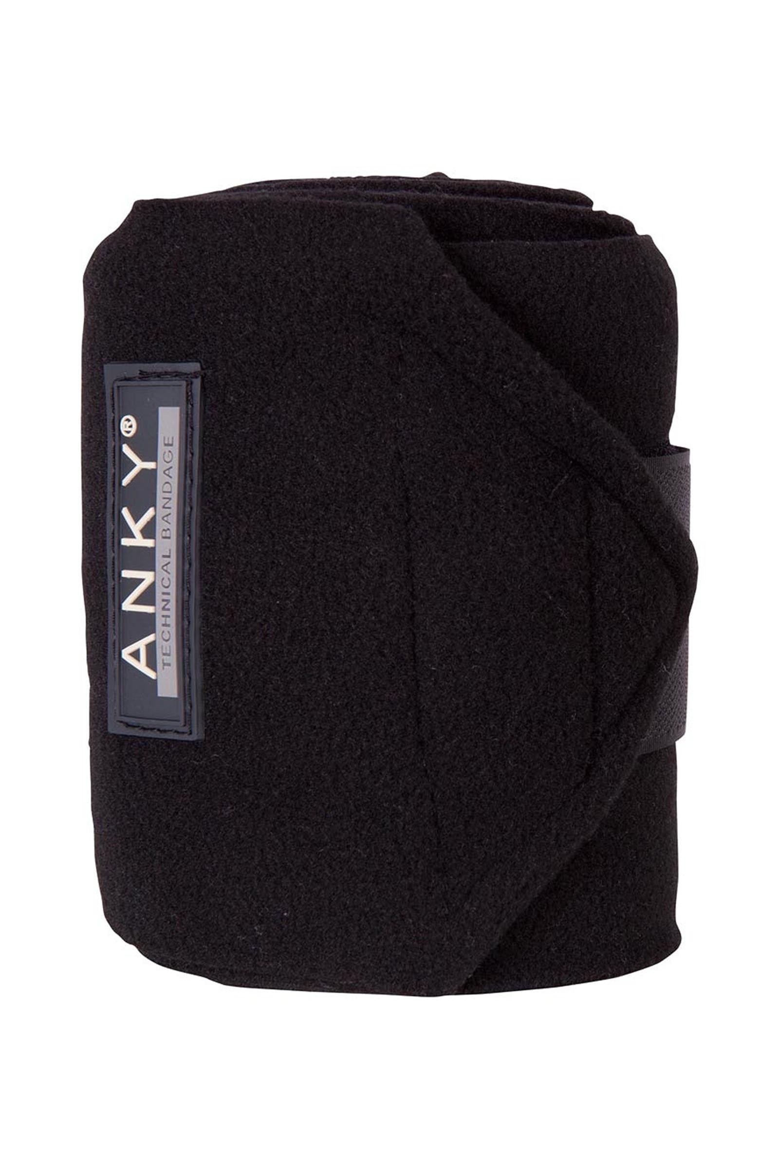 Anky ANKY Basic Fleece Bandages, 3,5 m, Set of 4 Leg Protection & Hoof Protection for Horses