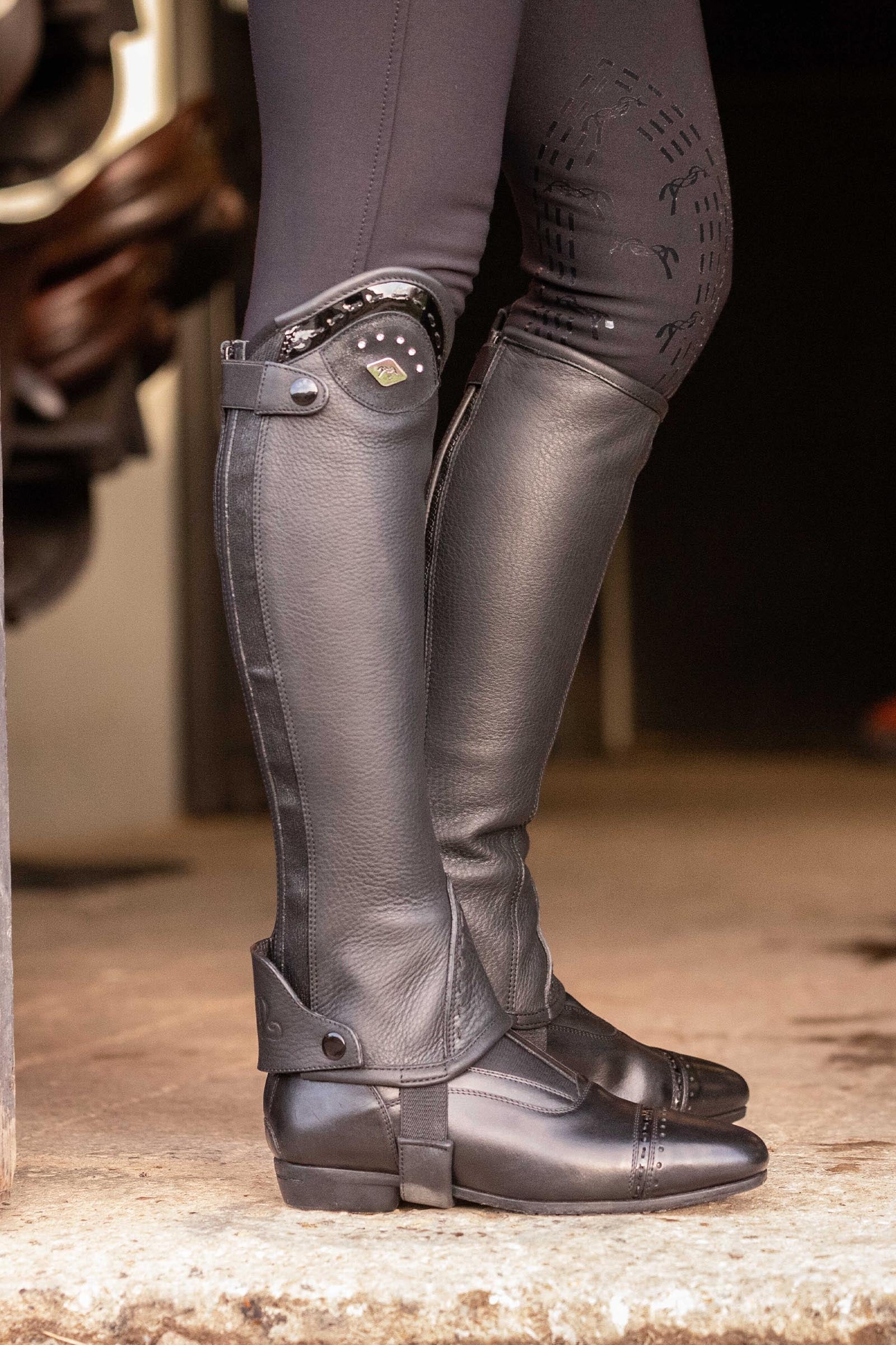 PENELOPE Prisca Leather Half Chaps Riding Boots & Riding Shoes