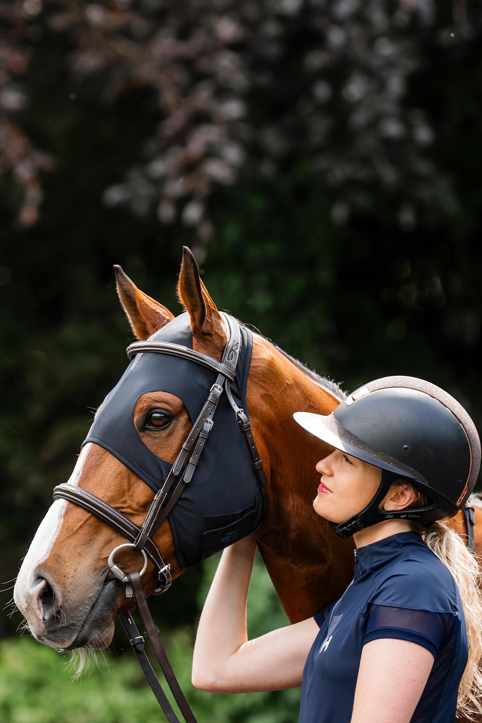 Horseware Ionic Calming Face Mask Antifly Protection for Horses