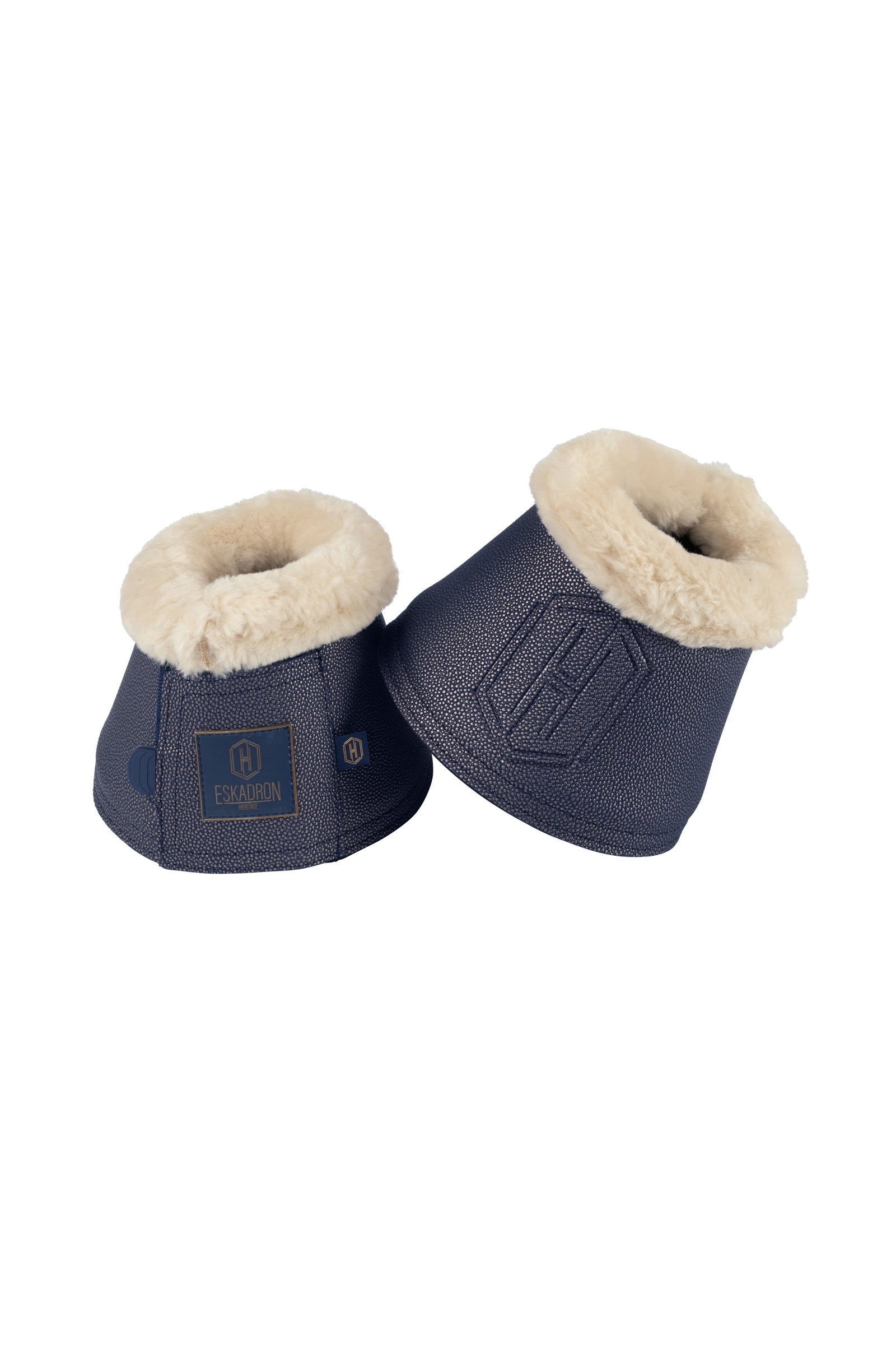 Eskadron Heritage AW24 Stingray Fauxfur Bell Boots Leg Protection & Hoof Protection for Horses