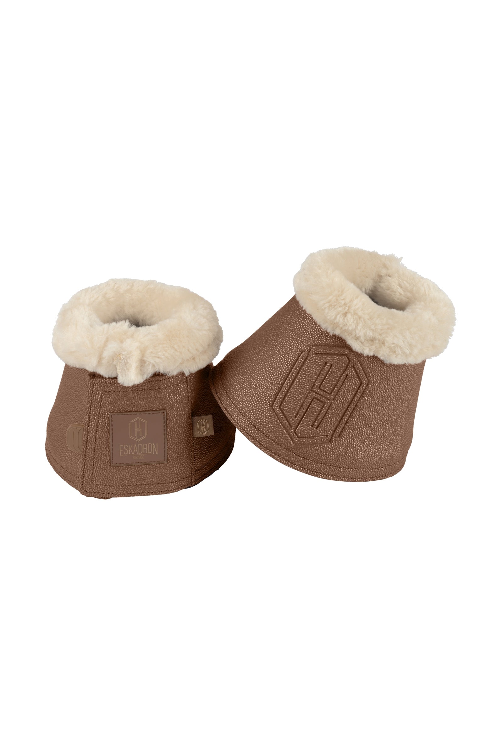 Eskadron Heritage AW24 Stingray Fauxfur Bell Boots Leg Protection & Hoof Protection for Horses