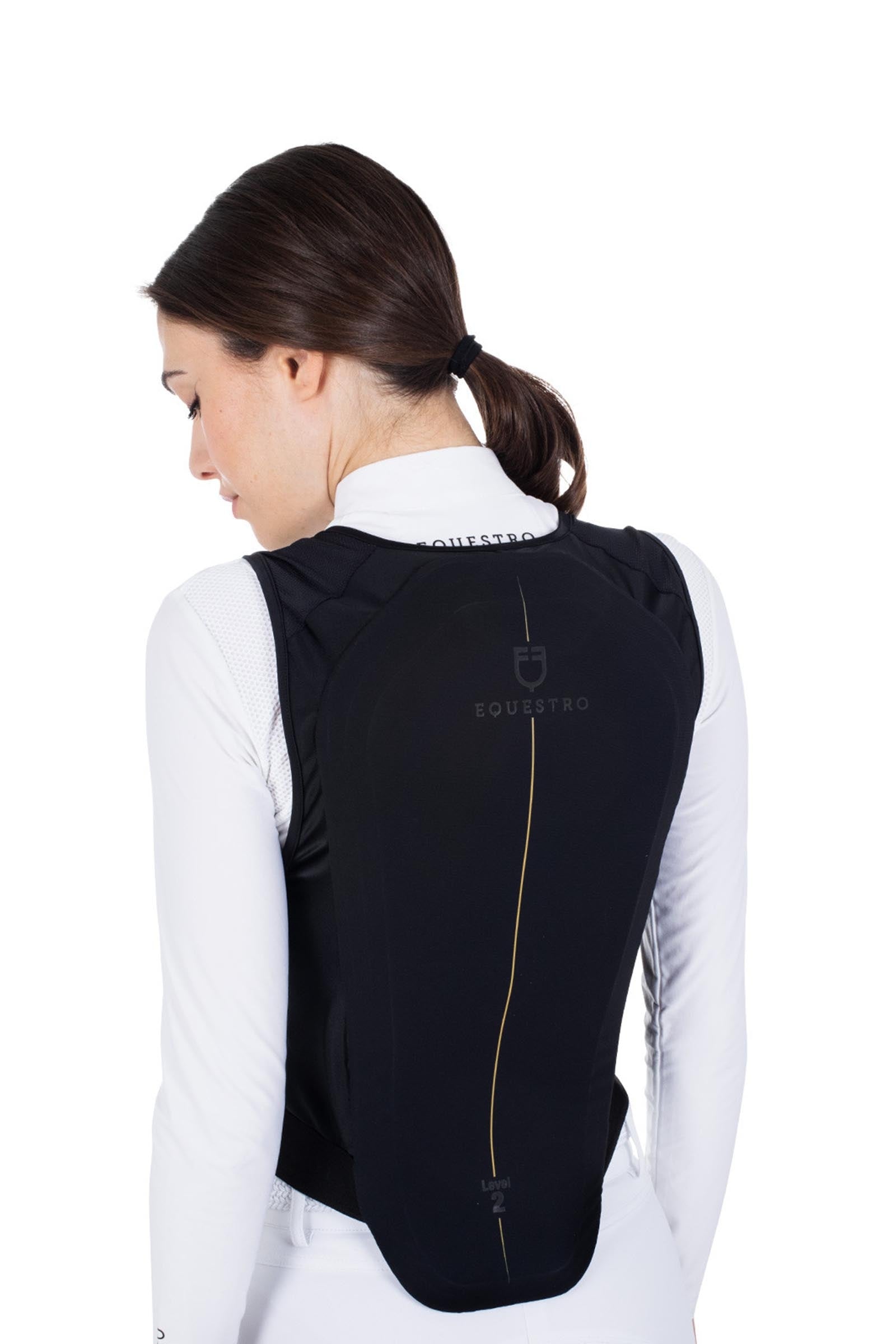 Equestro Unisex Level 2 Back Protector Padded Chest Safety Equipment