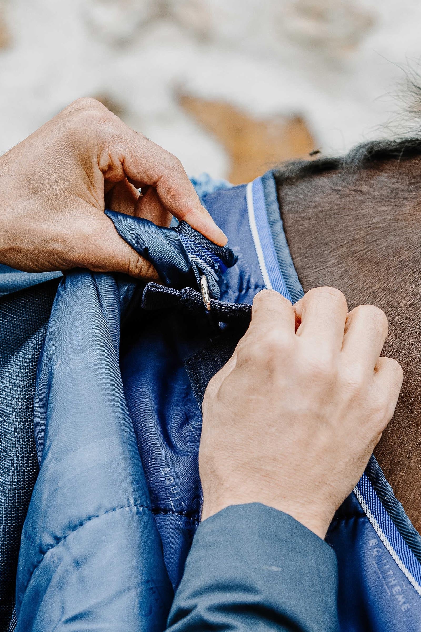 EQUITHÈME Classic 1200D Turnout Rug, 50 g Horse Rugs