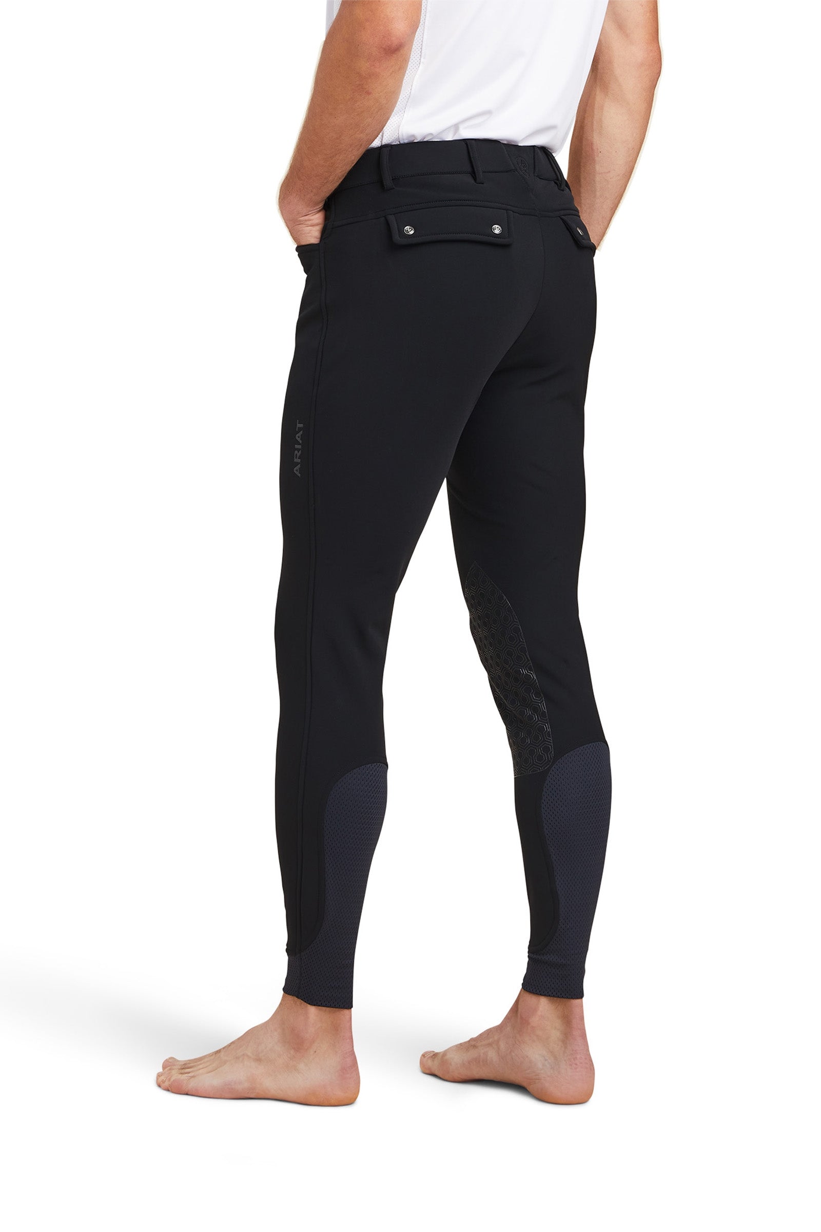 Ariat Tri Factor Frost Men's Insulated Knee Patch Breeches Mens Riding Clothing