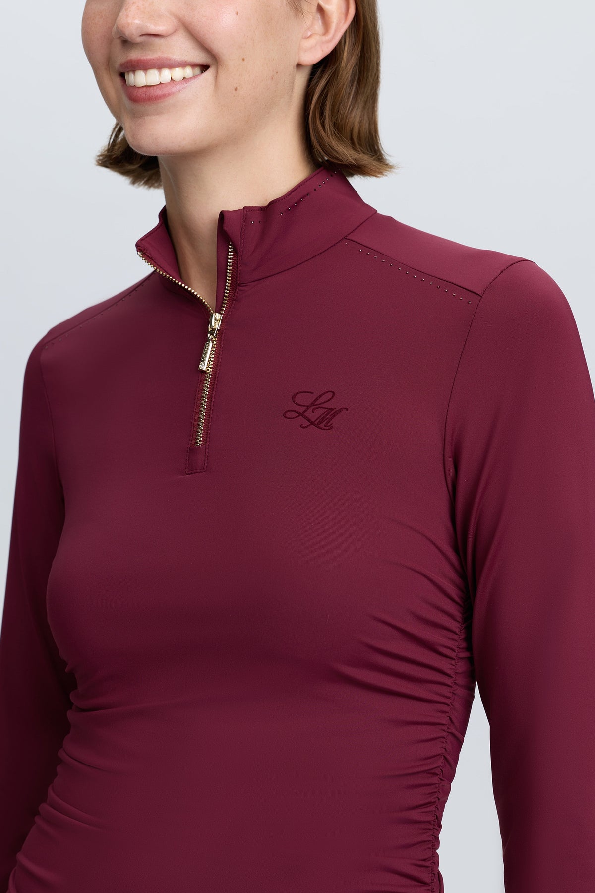 LeMieux Lustre Ruched Base Layer w. UV Protection Women’s Riding Clothing