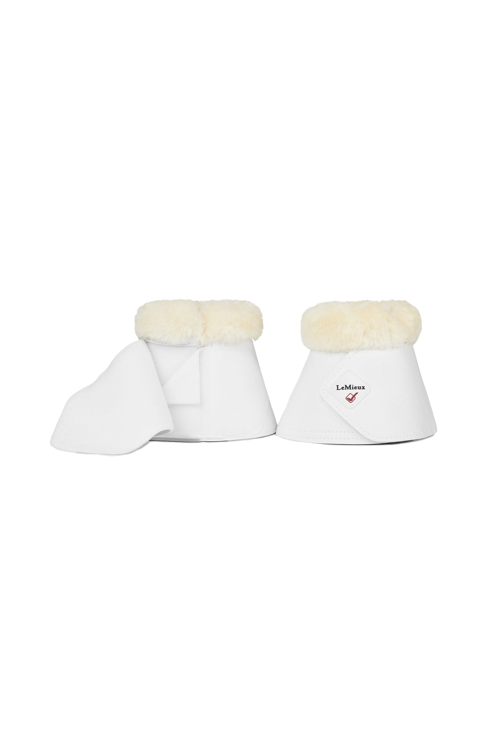 LeMieux Fleece WrapRound Over Reach Bell Boots Leg & Hoof Protection
